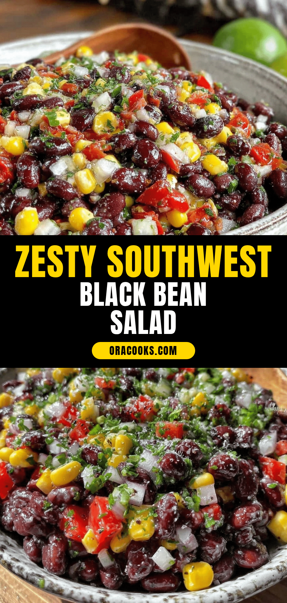 southwest black bean and corn salad recipe