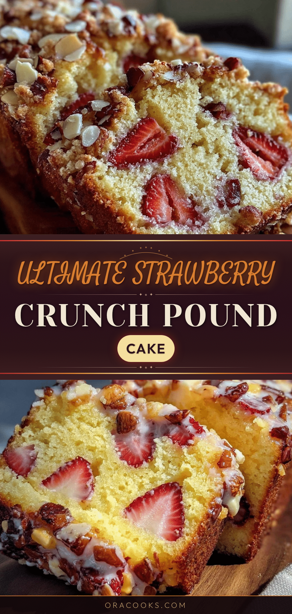 strawberry crunch pound cake recipe