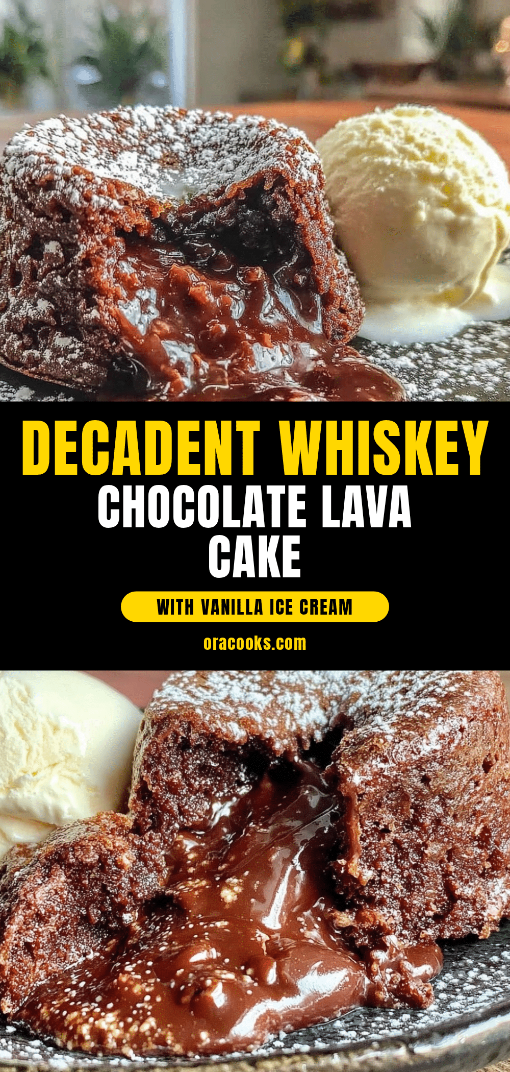 whiskey chocolate lava cake recipe