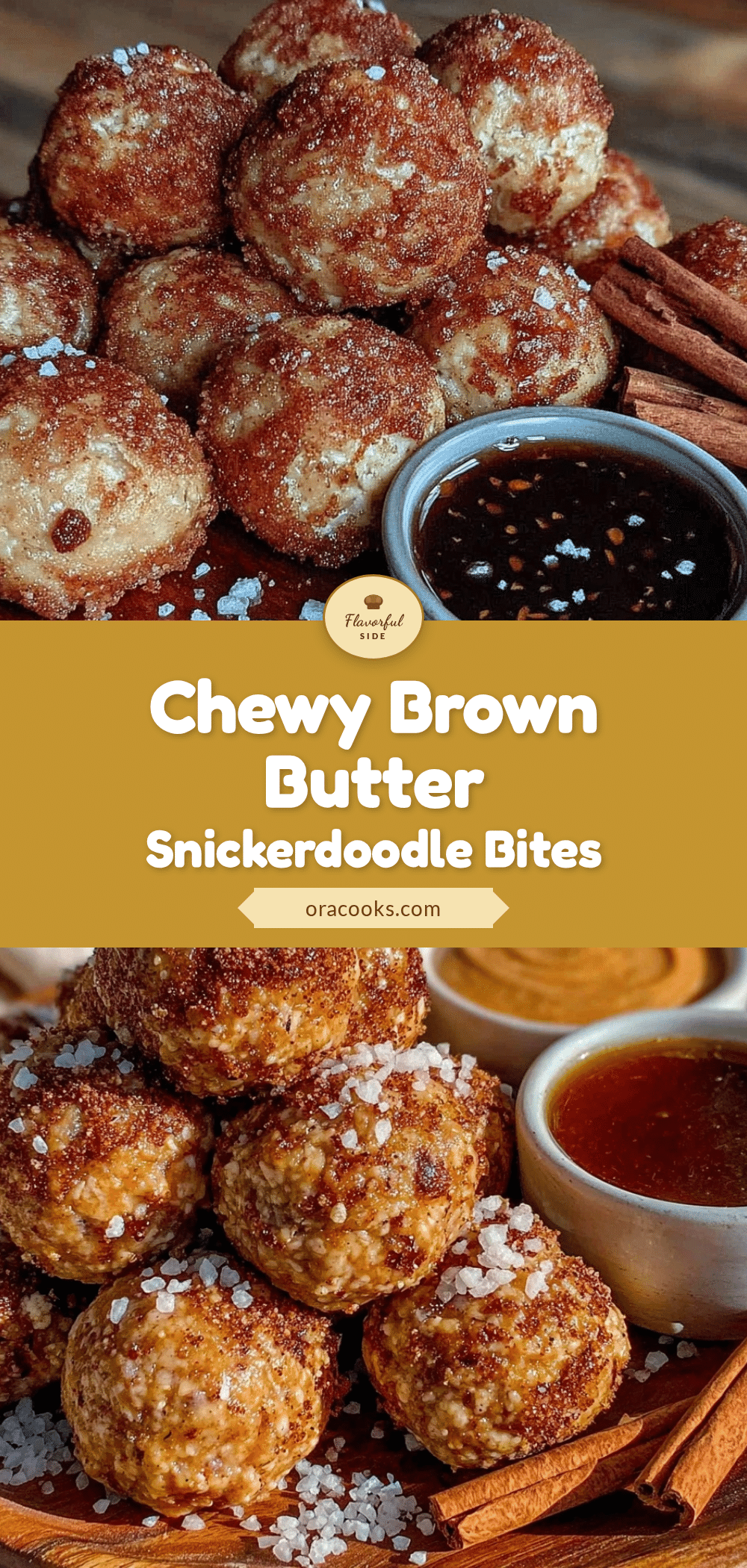 brown butter snickerdoodle energy bites recipe