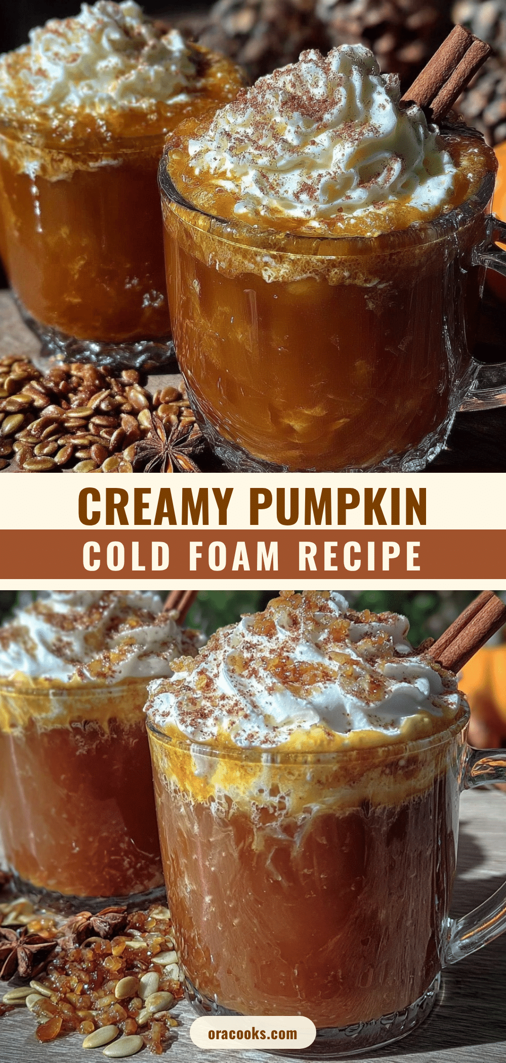 creamy pumpkin cold foam recipe recipe