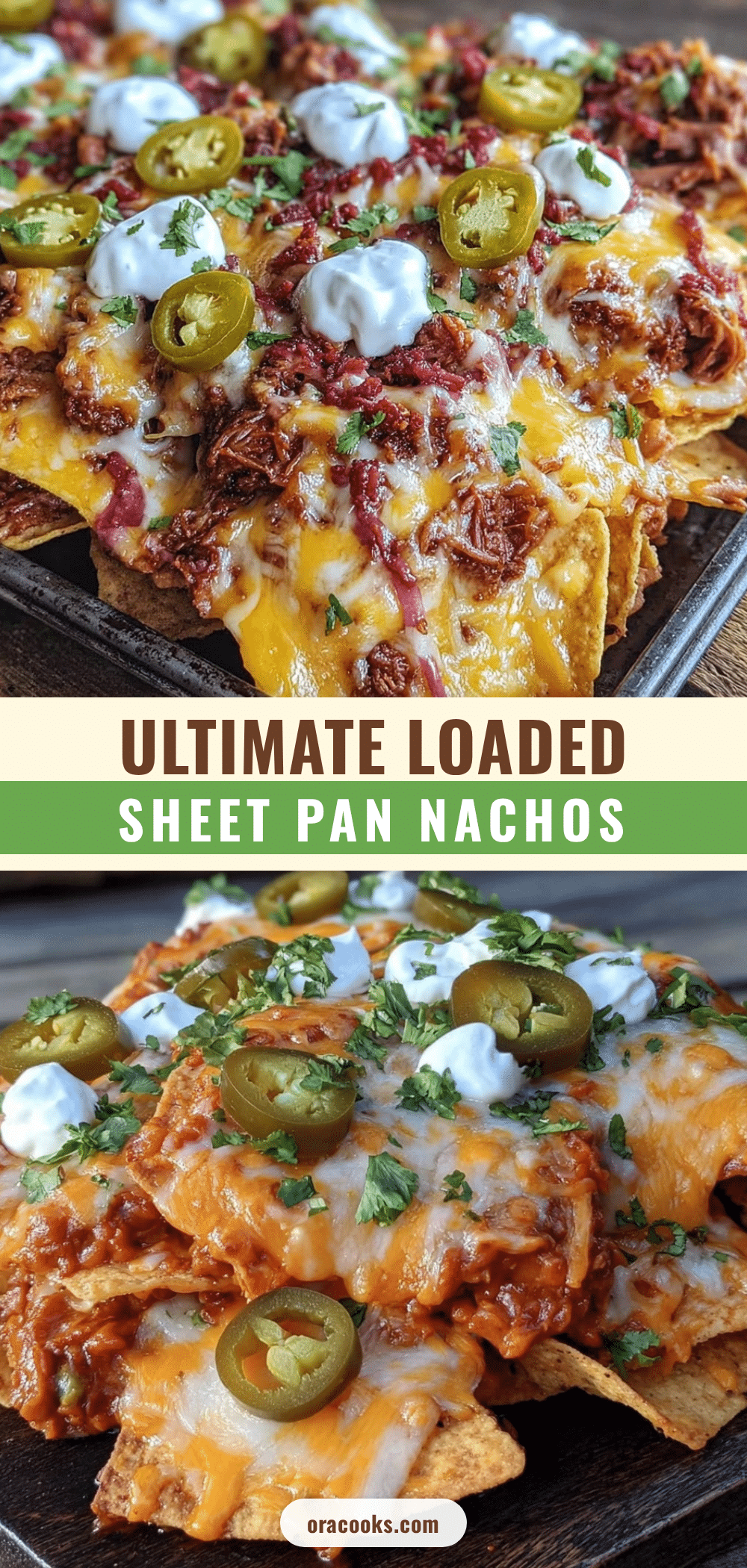 crispy loaded sheet pan nachos recipe