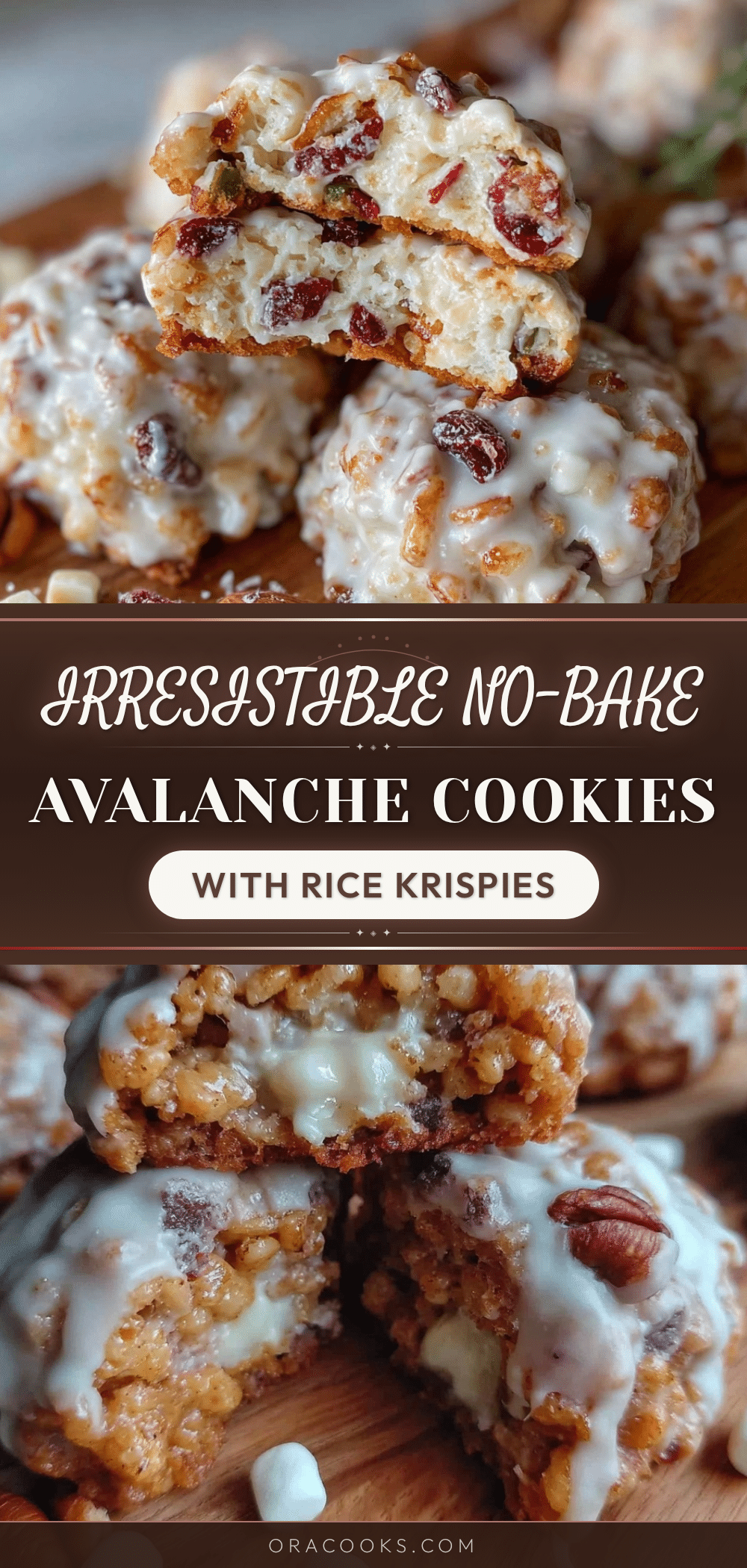 crispy no-bake avalanche cookies recipe