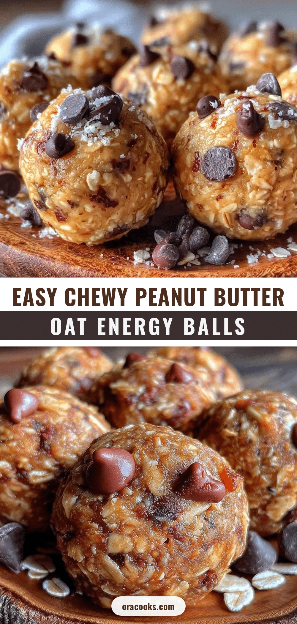 easy chewy peanut butter oat energy balls recipe