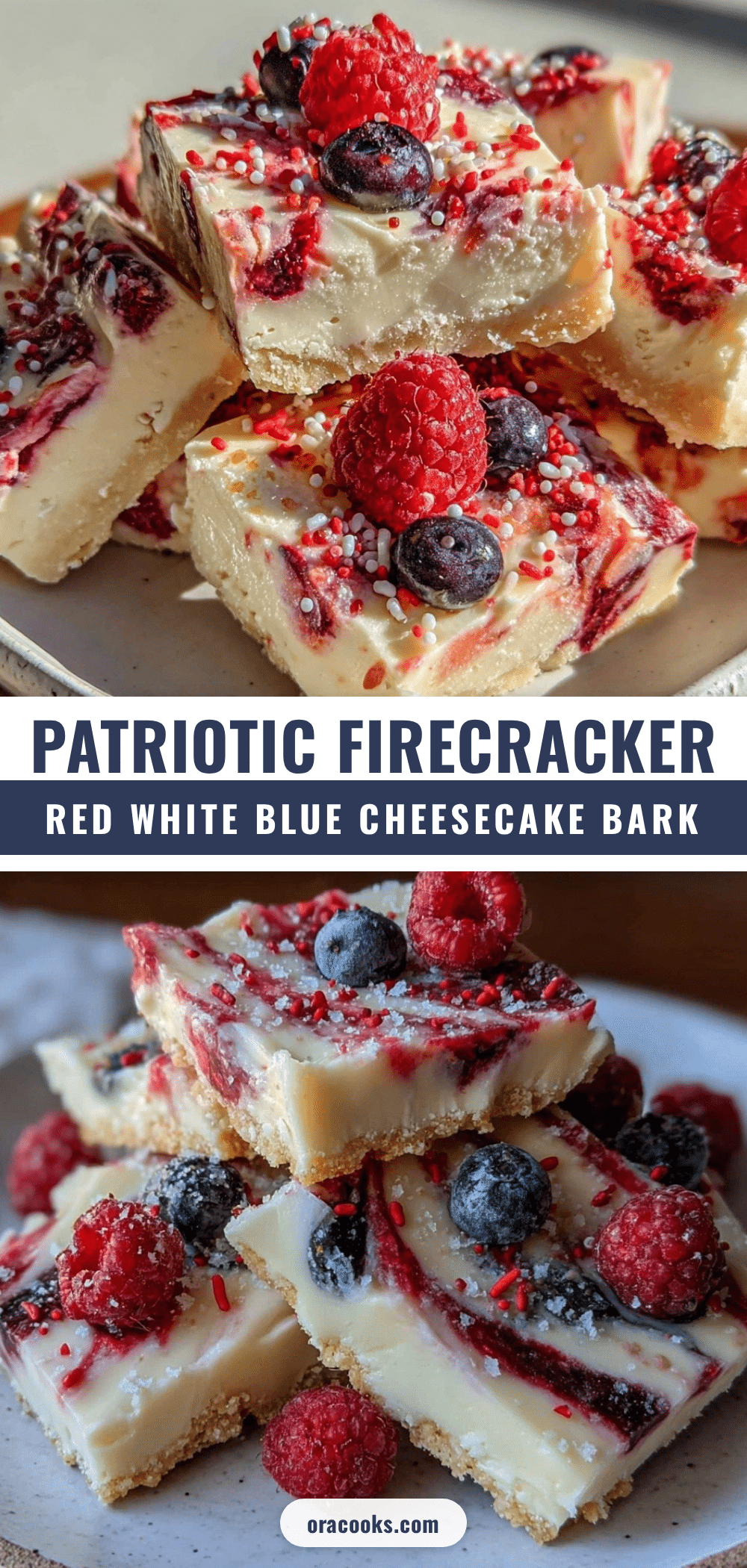 firecracker cheesecake bark recipe
