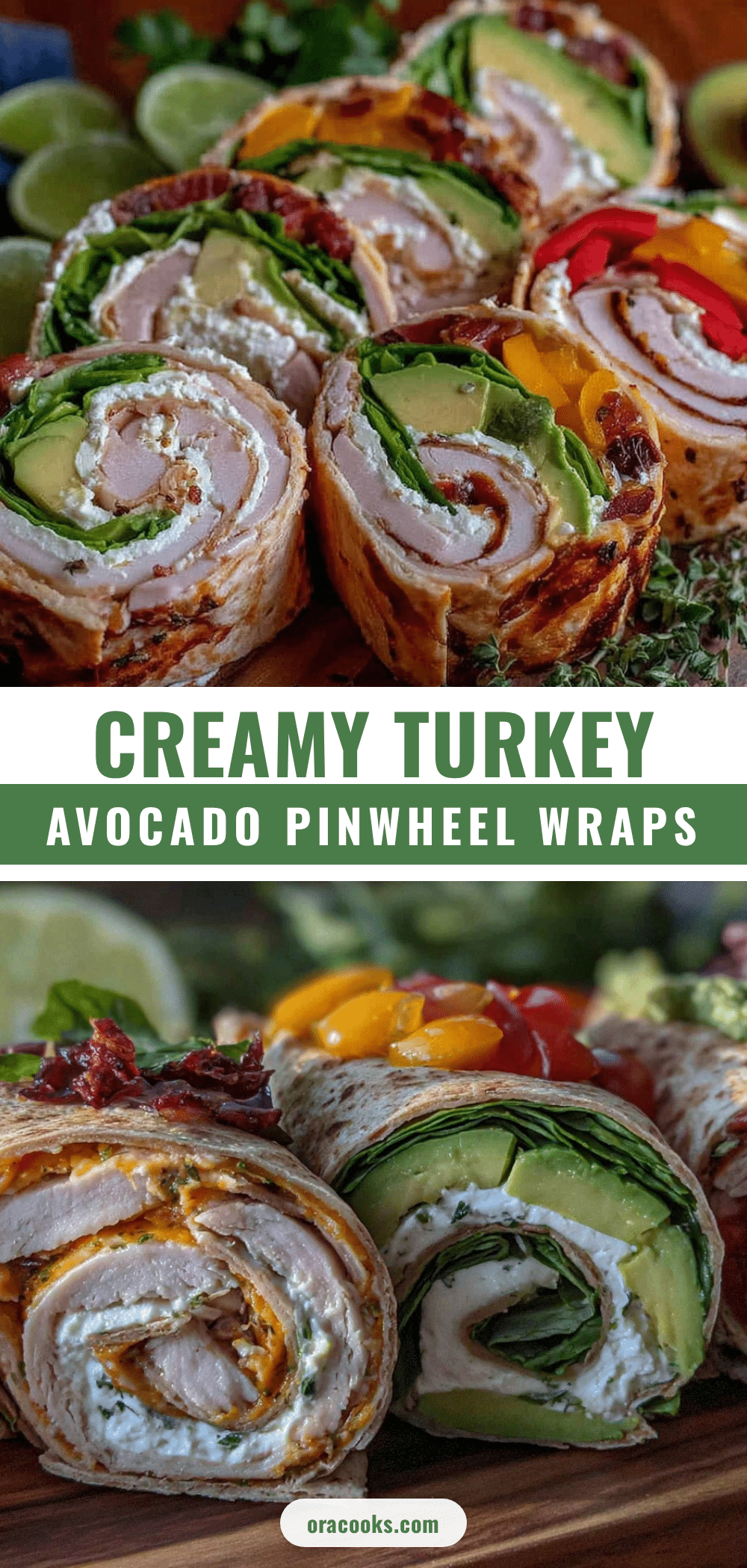 fresh cream cheese pinwheel wraps recipe