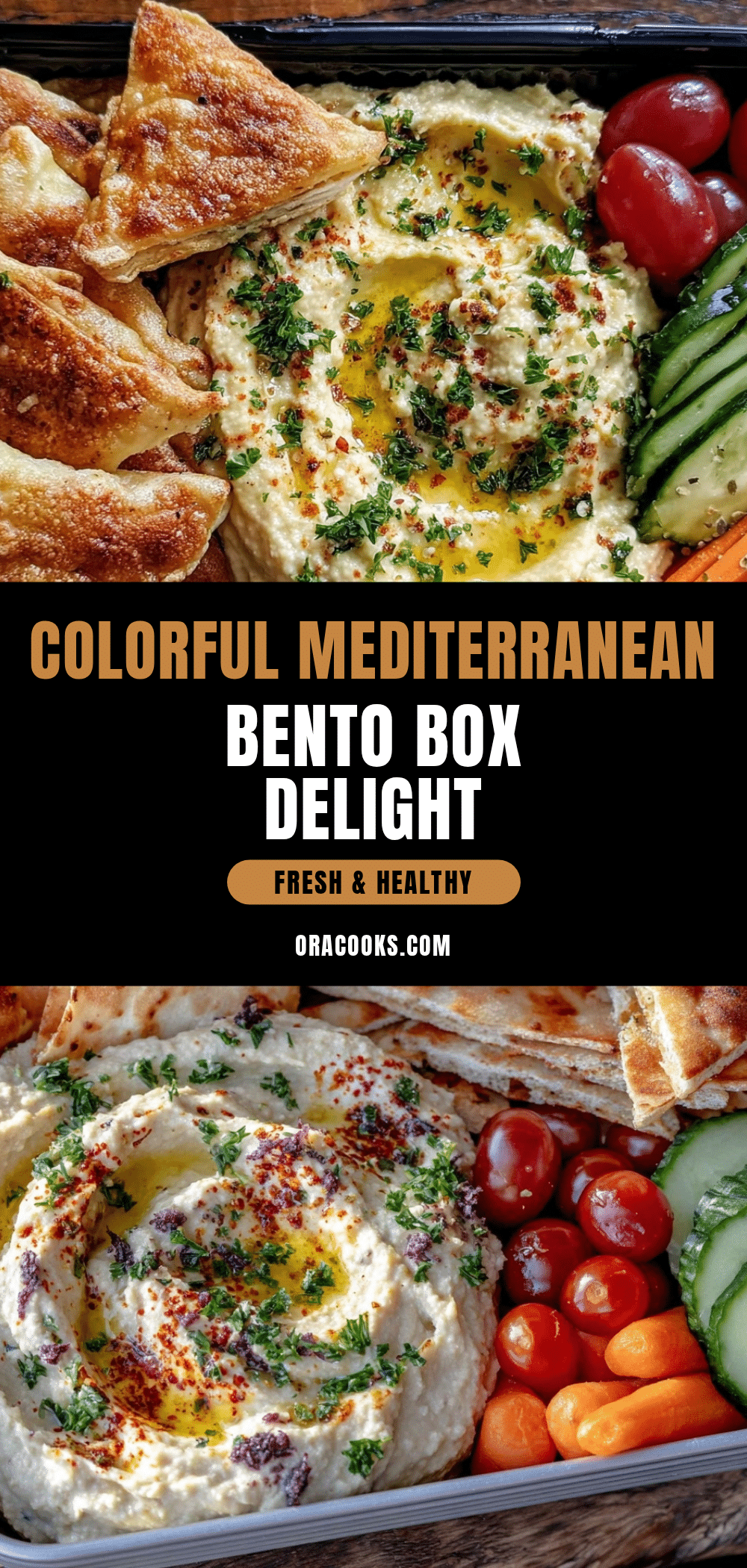 fresh mediterranean bento box recipe