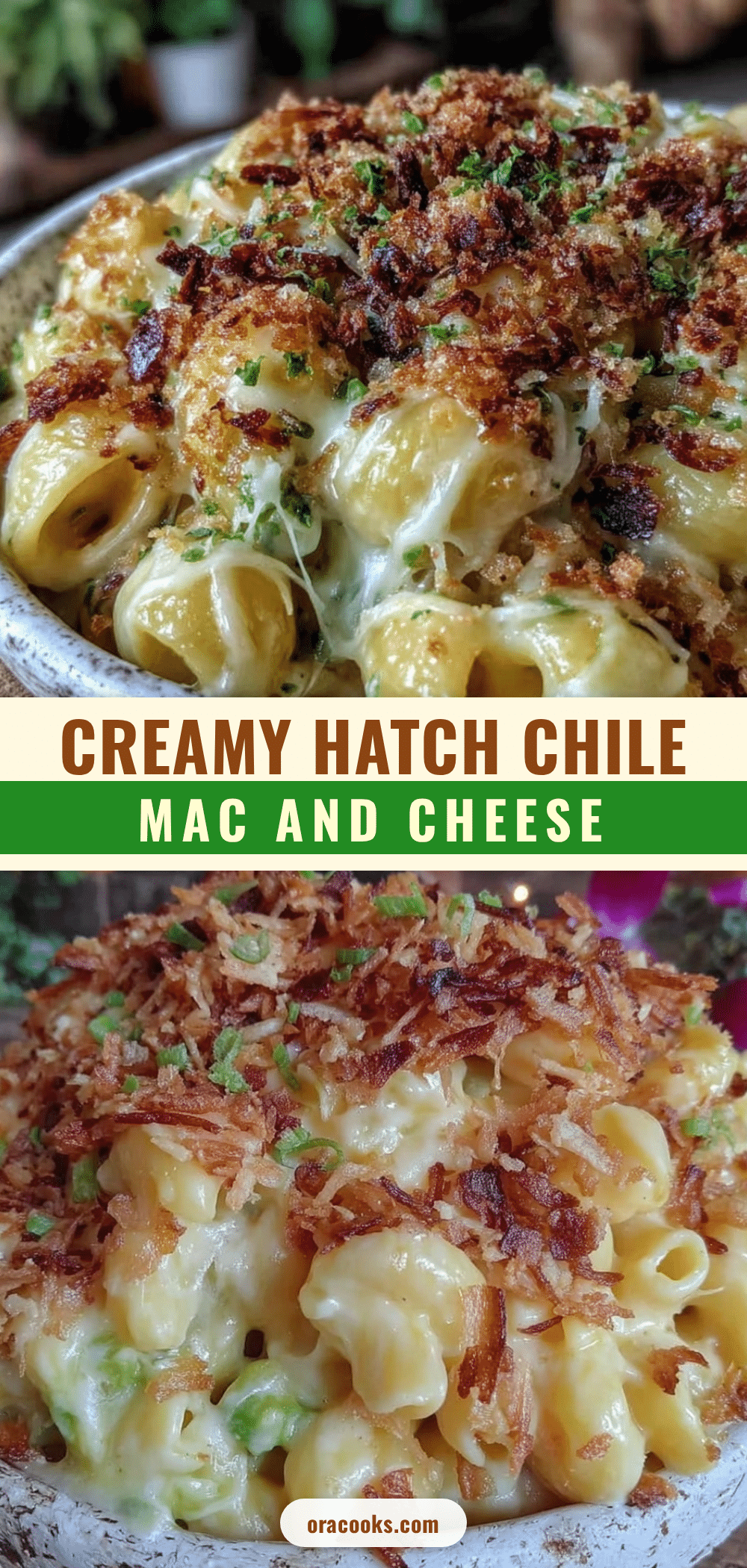 Hatch green chile mac and cheese recipe