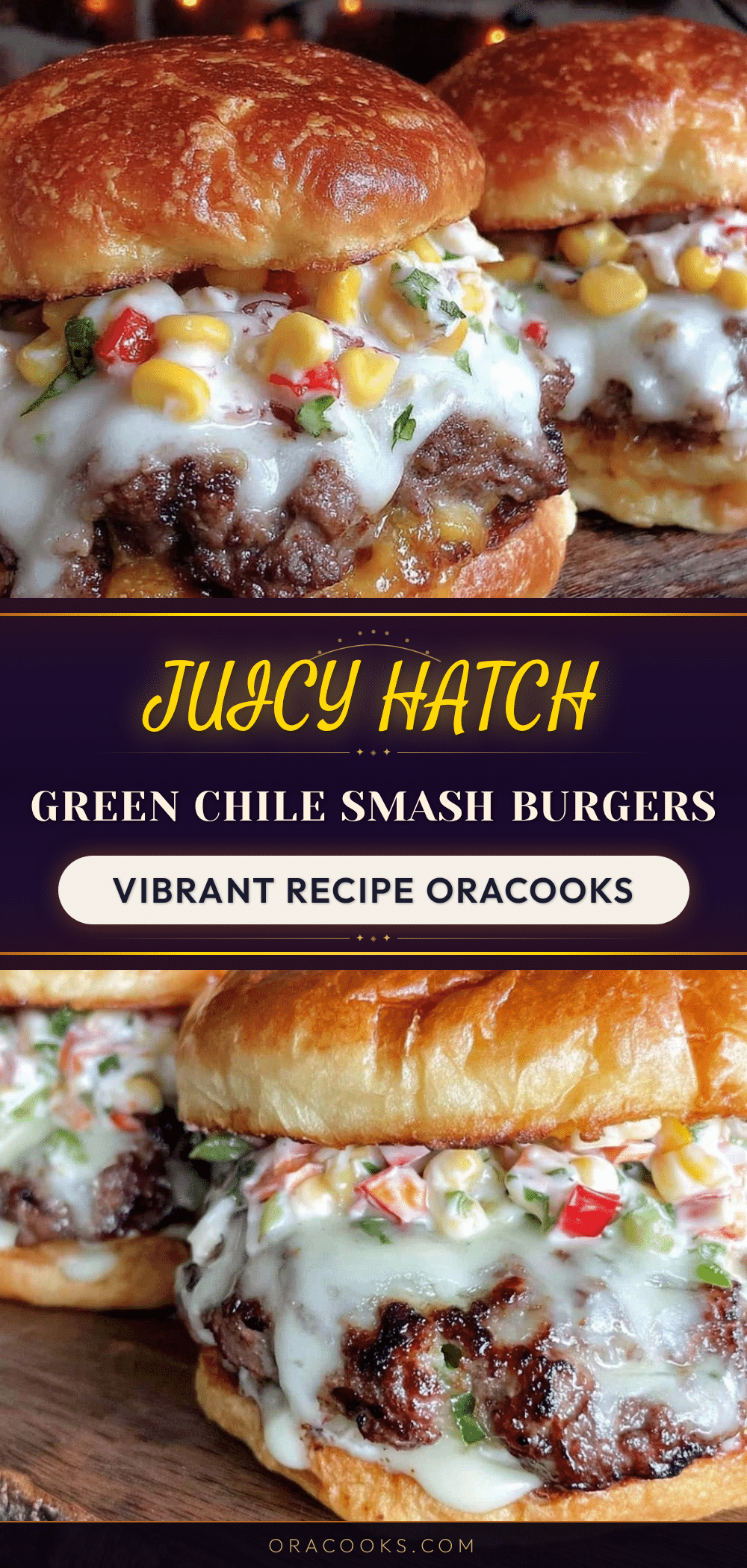 hatch green chile smash burgers recipe