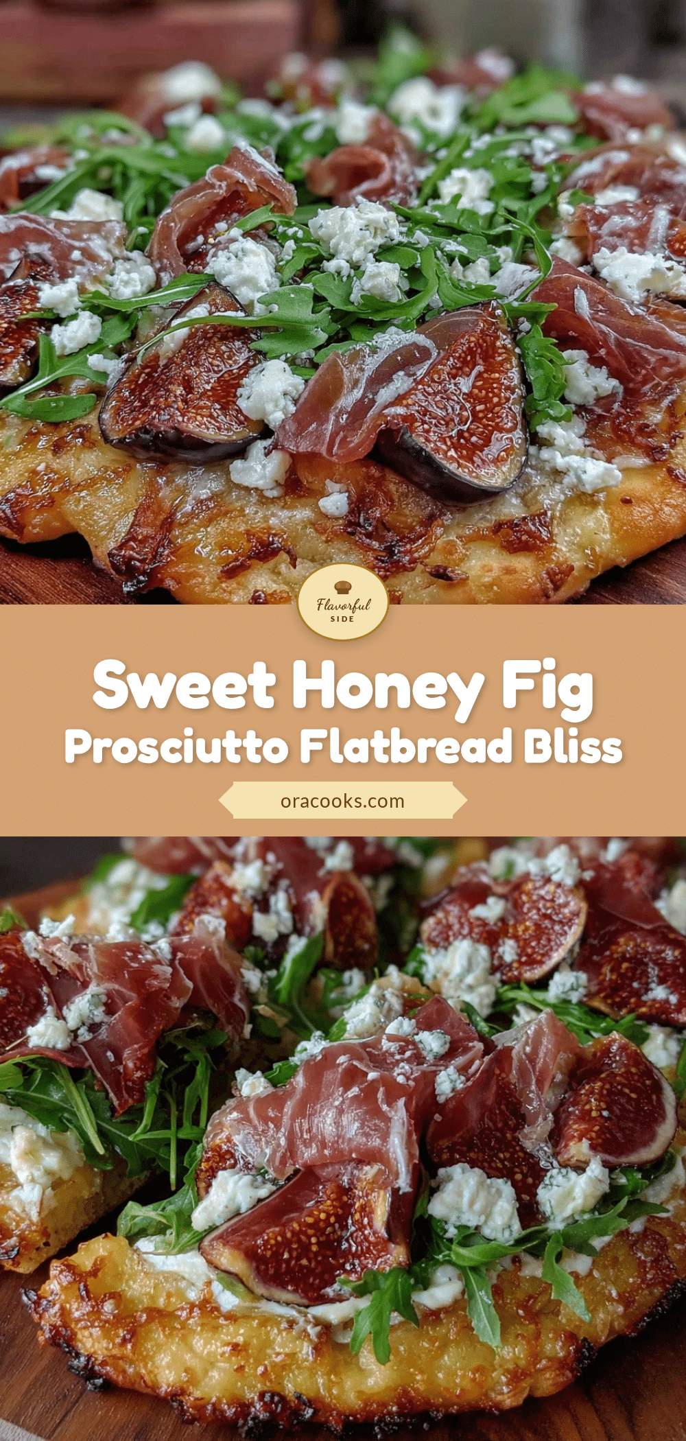honey roasted fig and prosciutto flatbread recipe