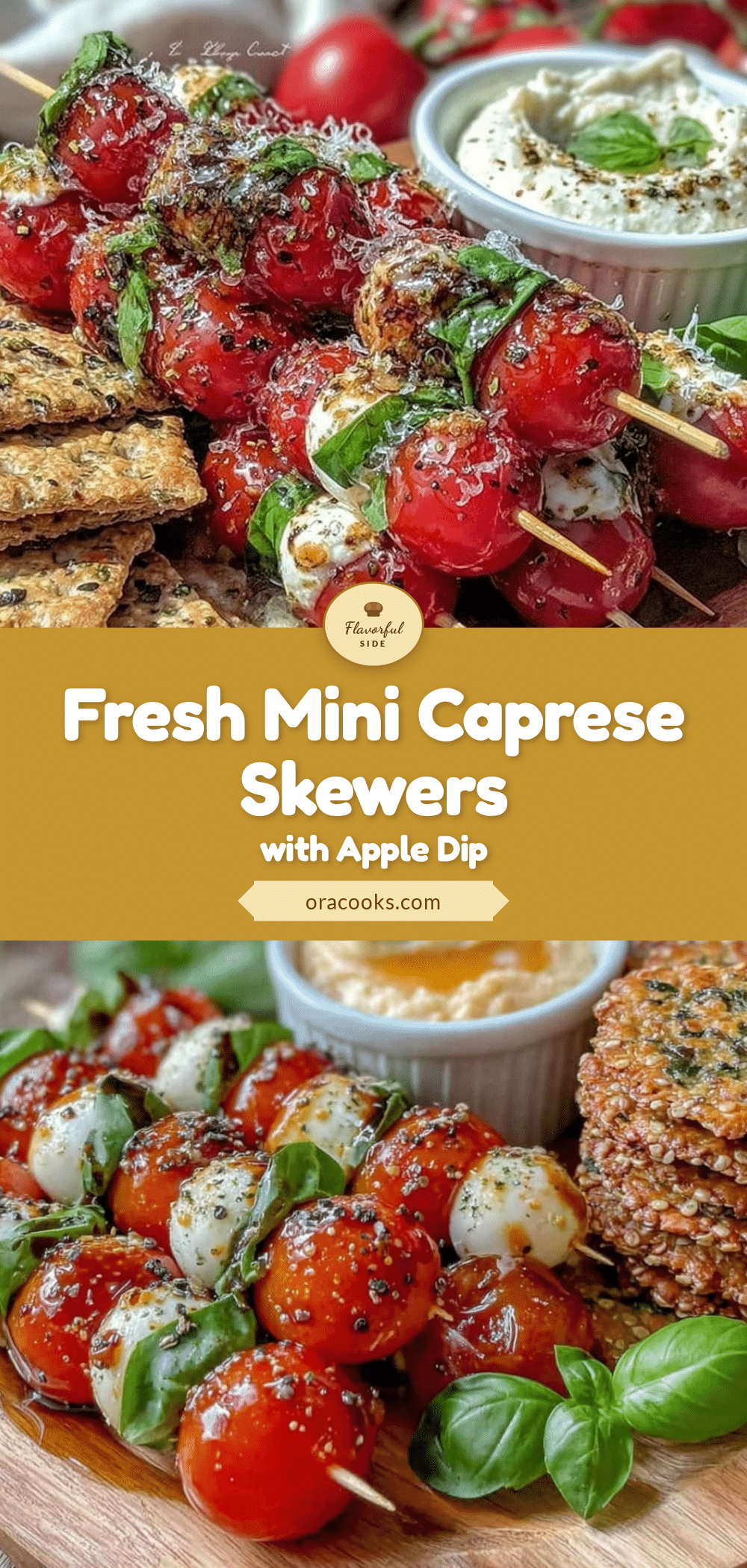 mini caprese skewer recipe