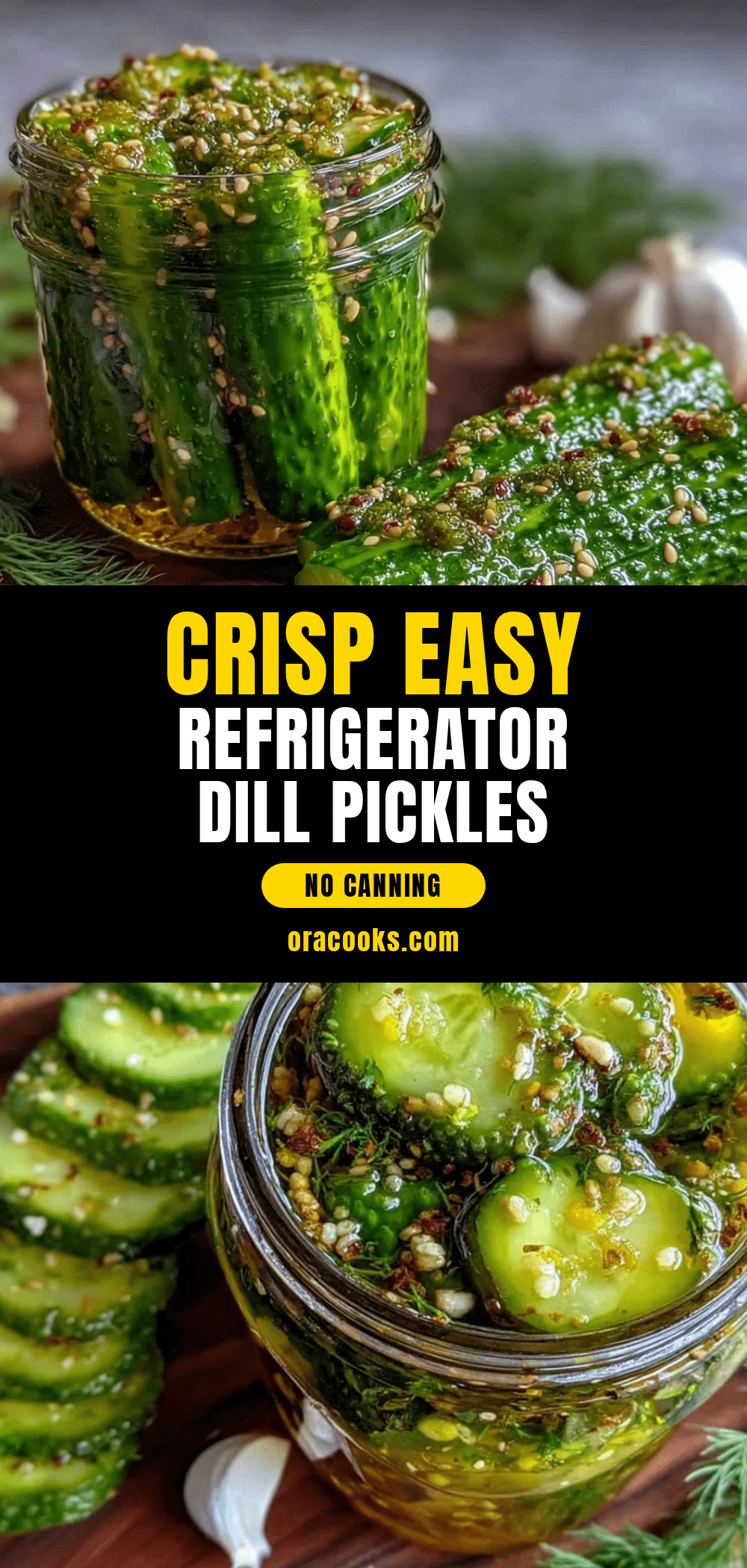 refrigerator dill pickles recipe
