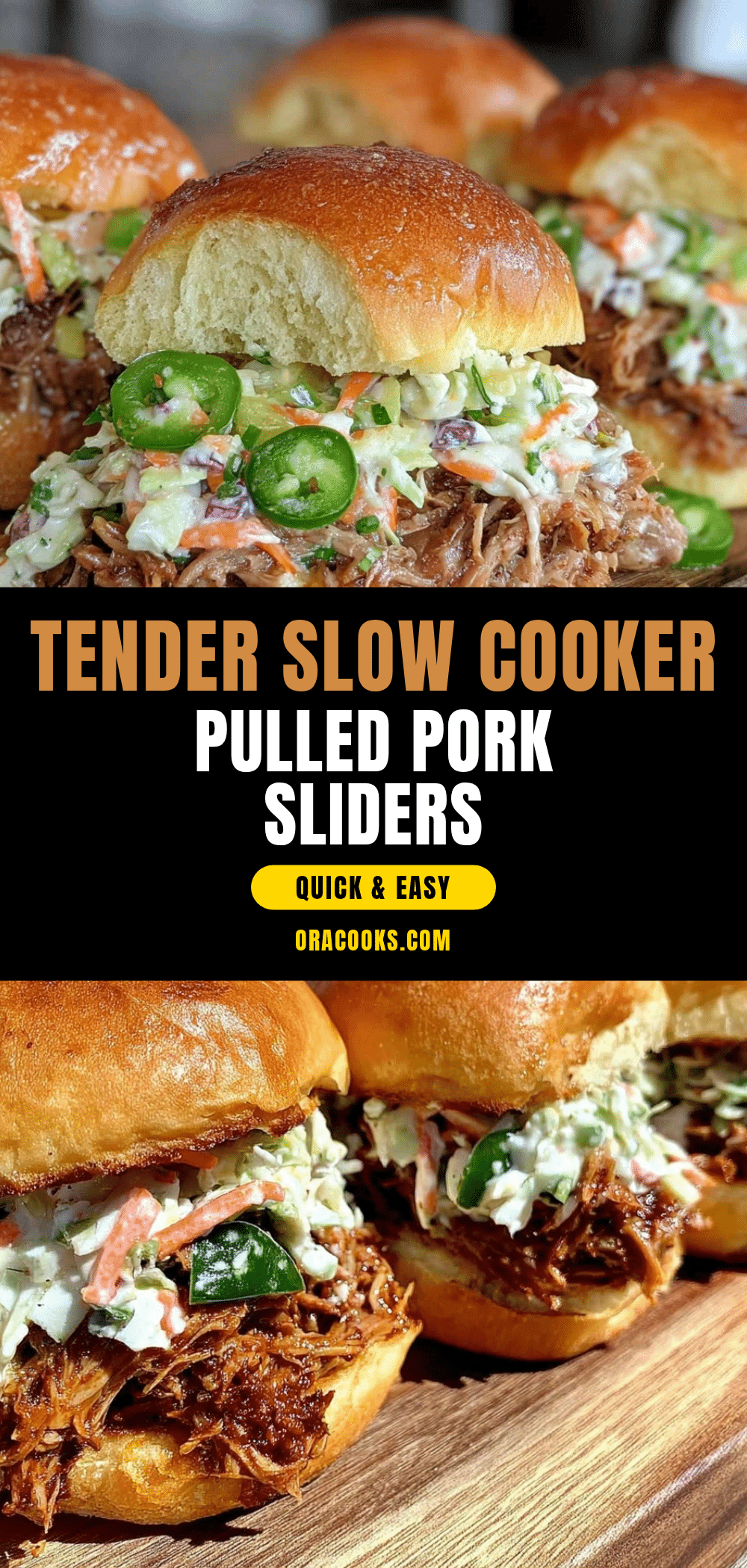 slow cooker pulled pork sliders recipe