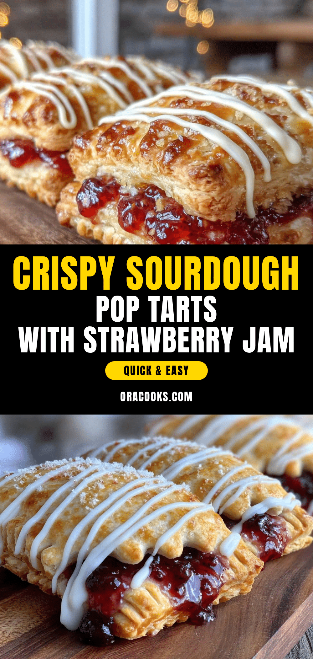 sourdough discard pop tarts recipe