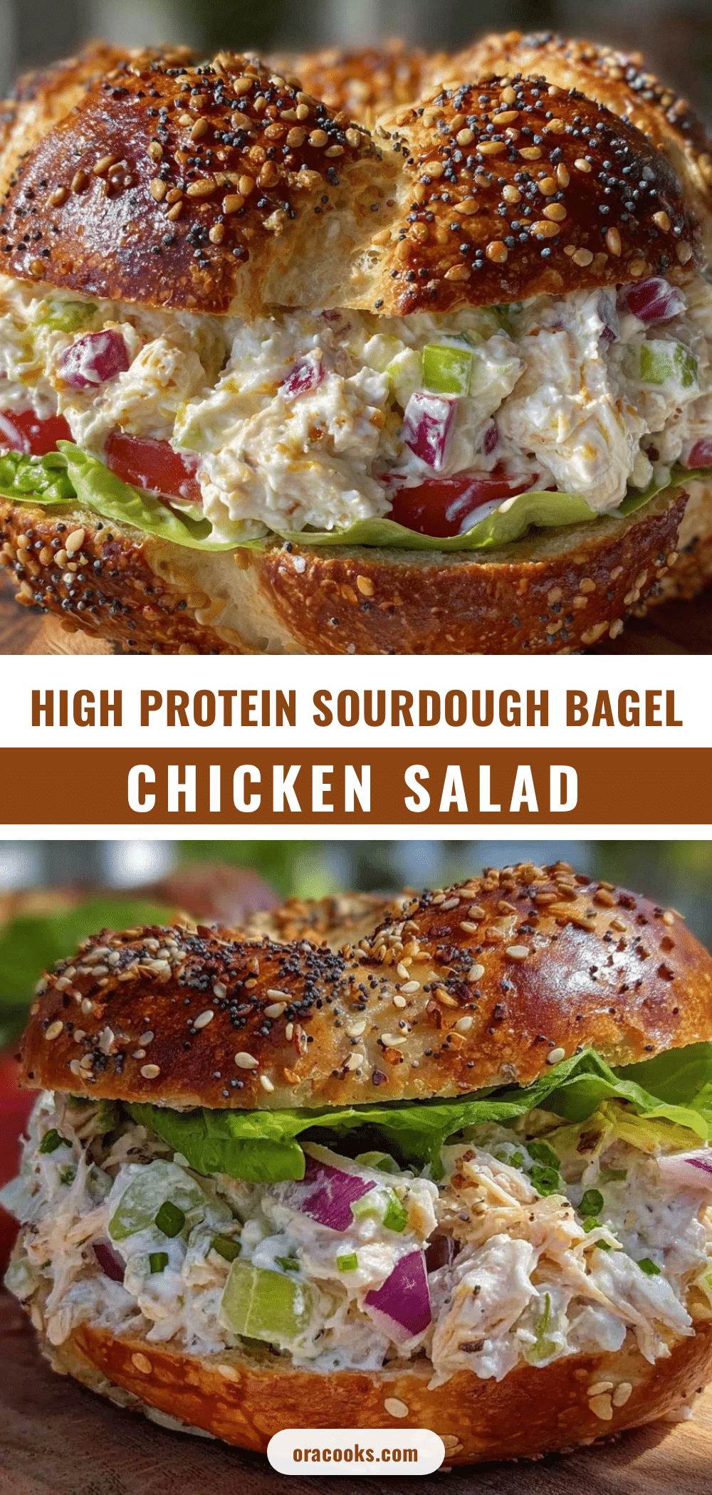 sourdough everything bagel chicken salad sandwich recipe