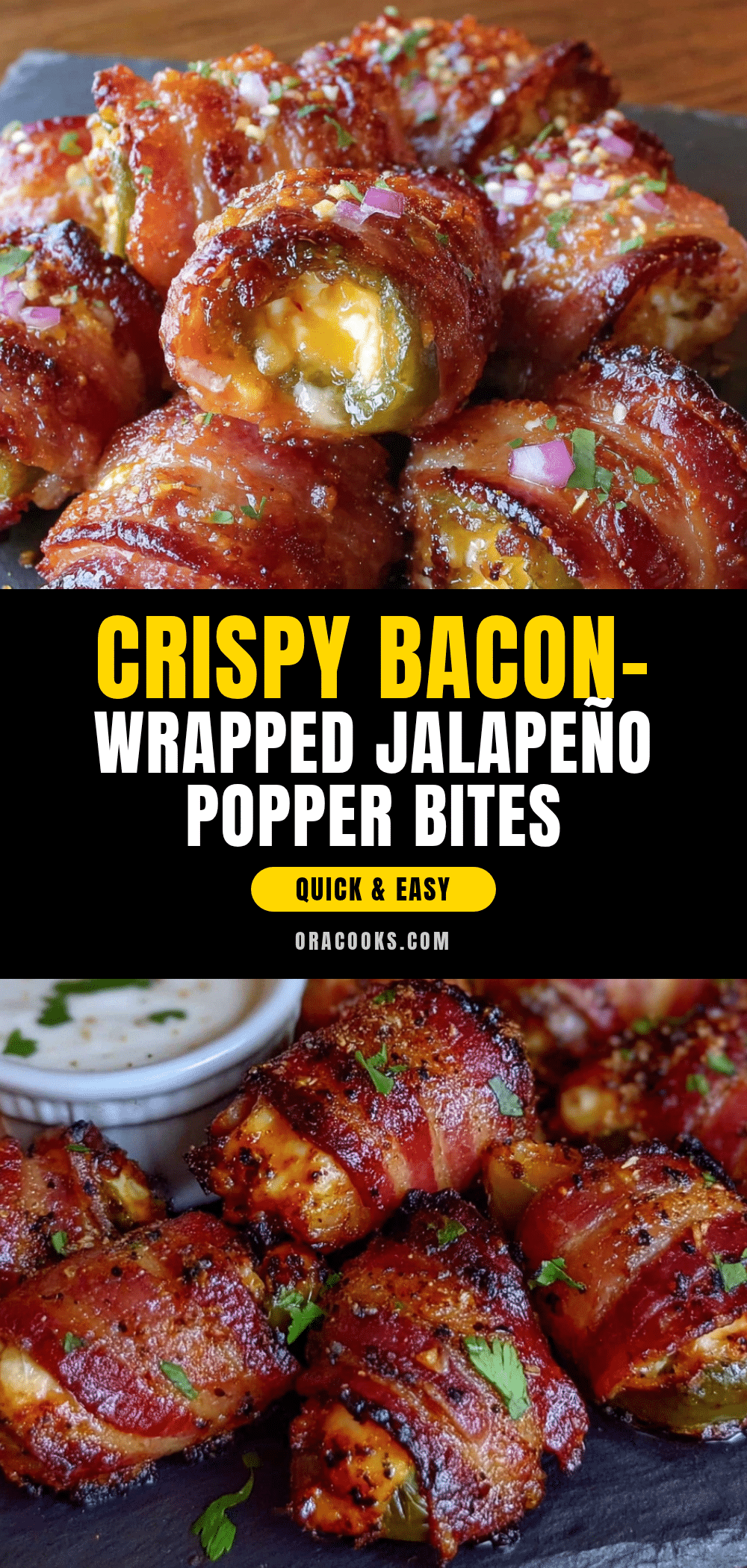 bacon-wrapped jalapeño popper bites recipe