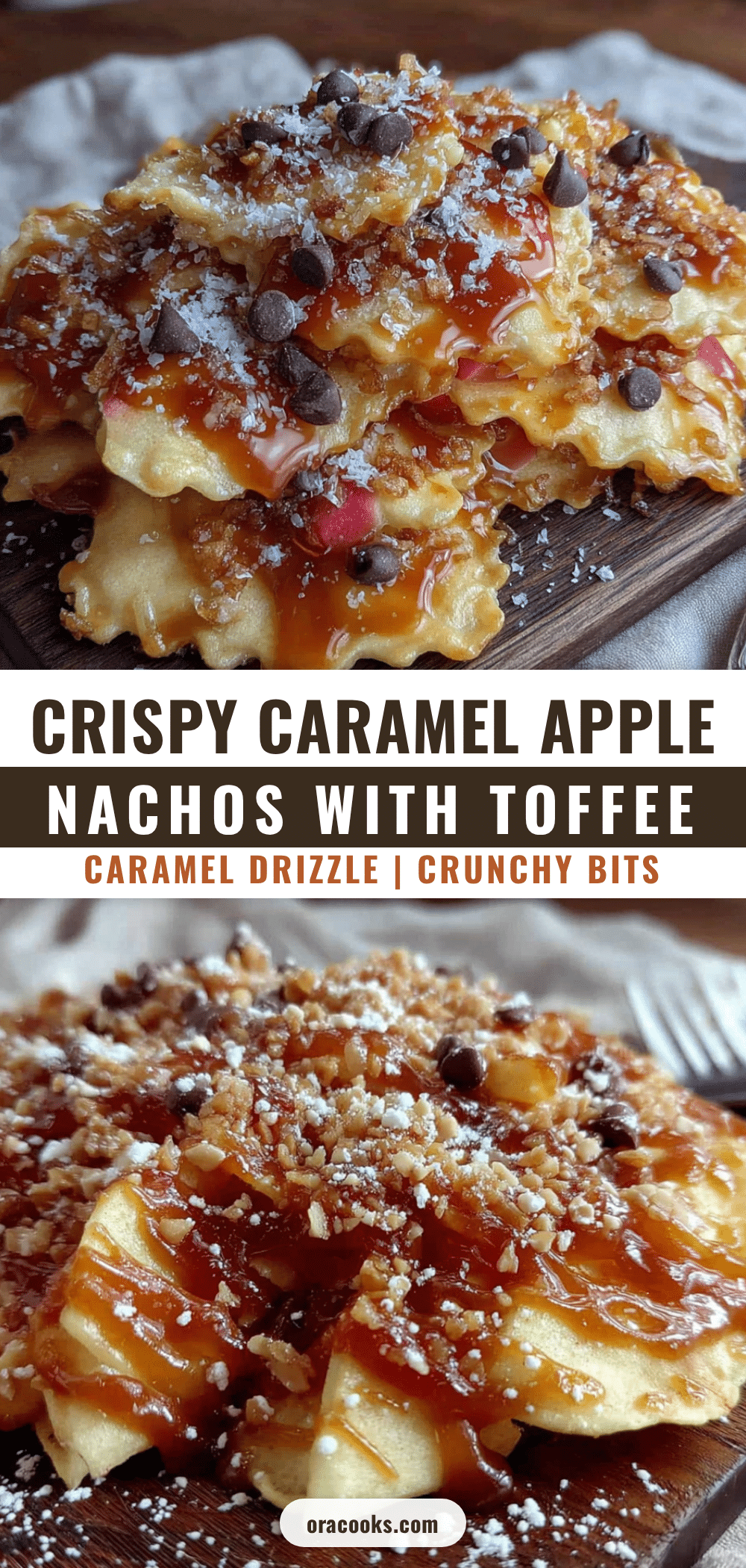 caramel apple nachos recipe