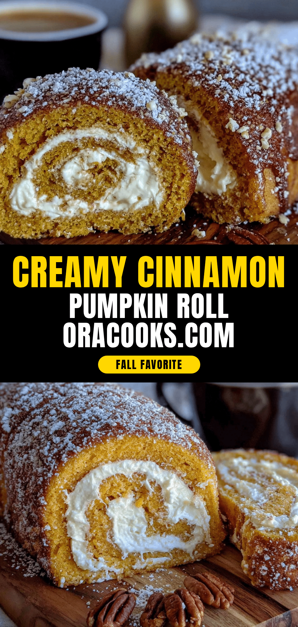 cinnamon pumpkin roll recipe