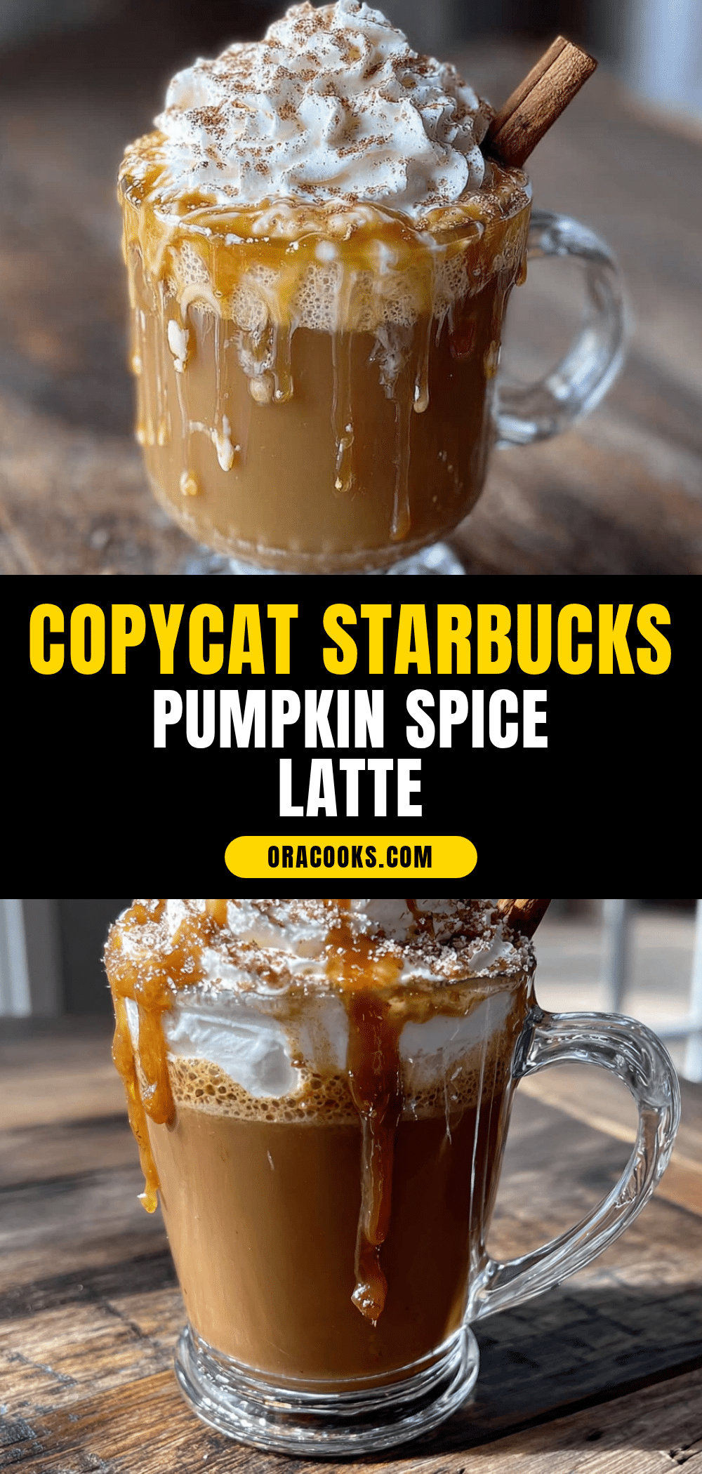 copycat starbucks pumpkin spice latte recipe