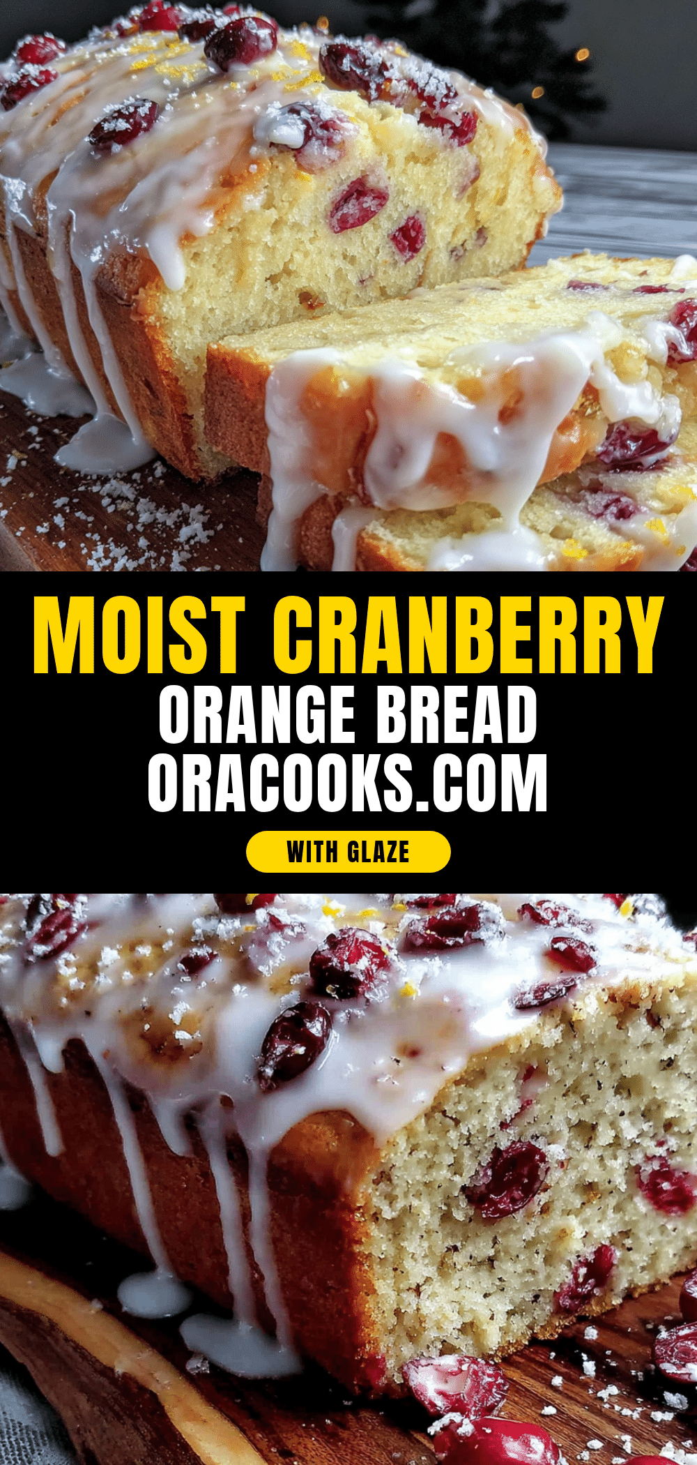 cranberry orange bread recipe