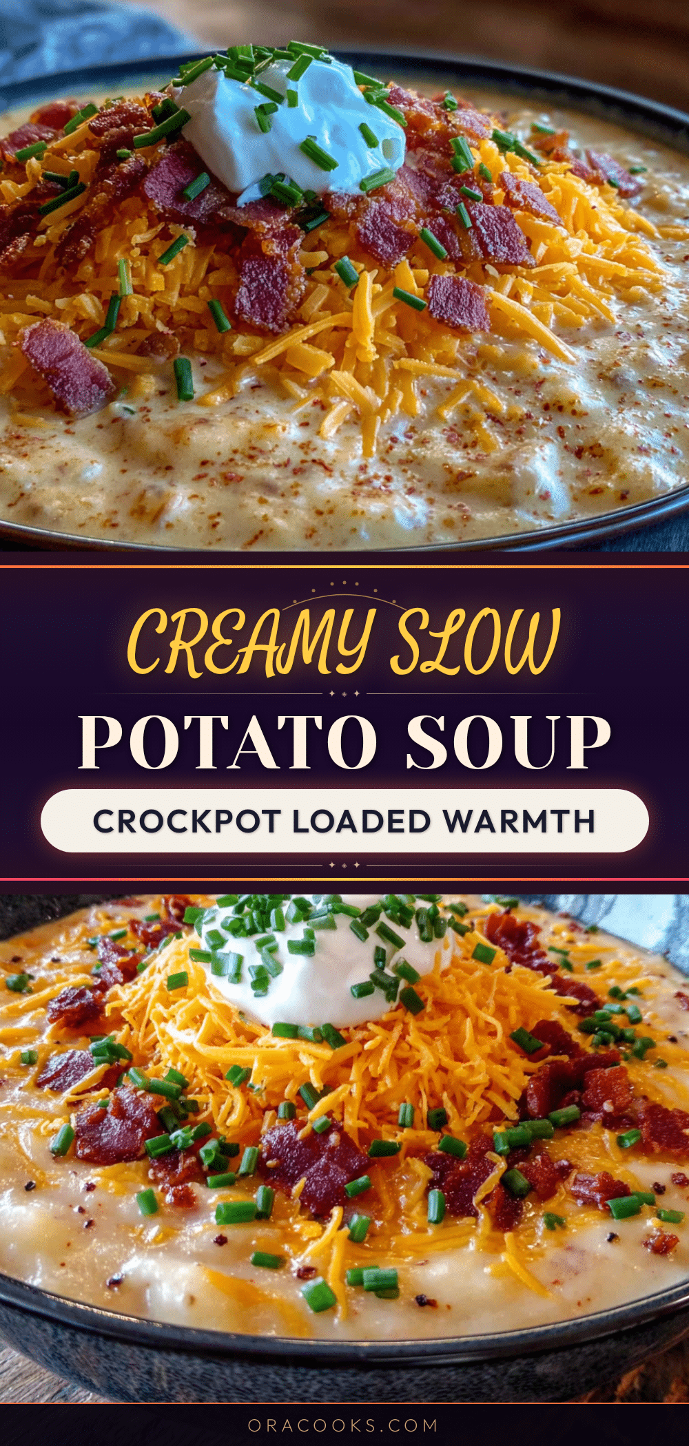 creamy loaded baked potato soup crockpot recipe recipe