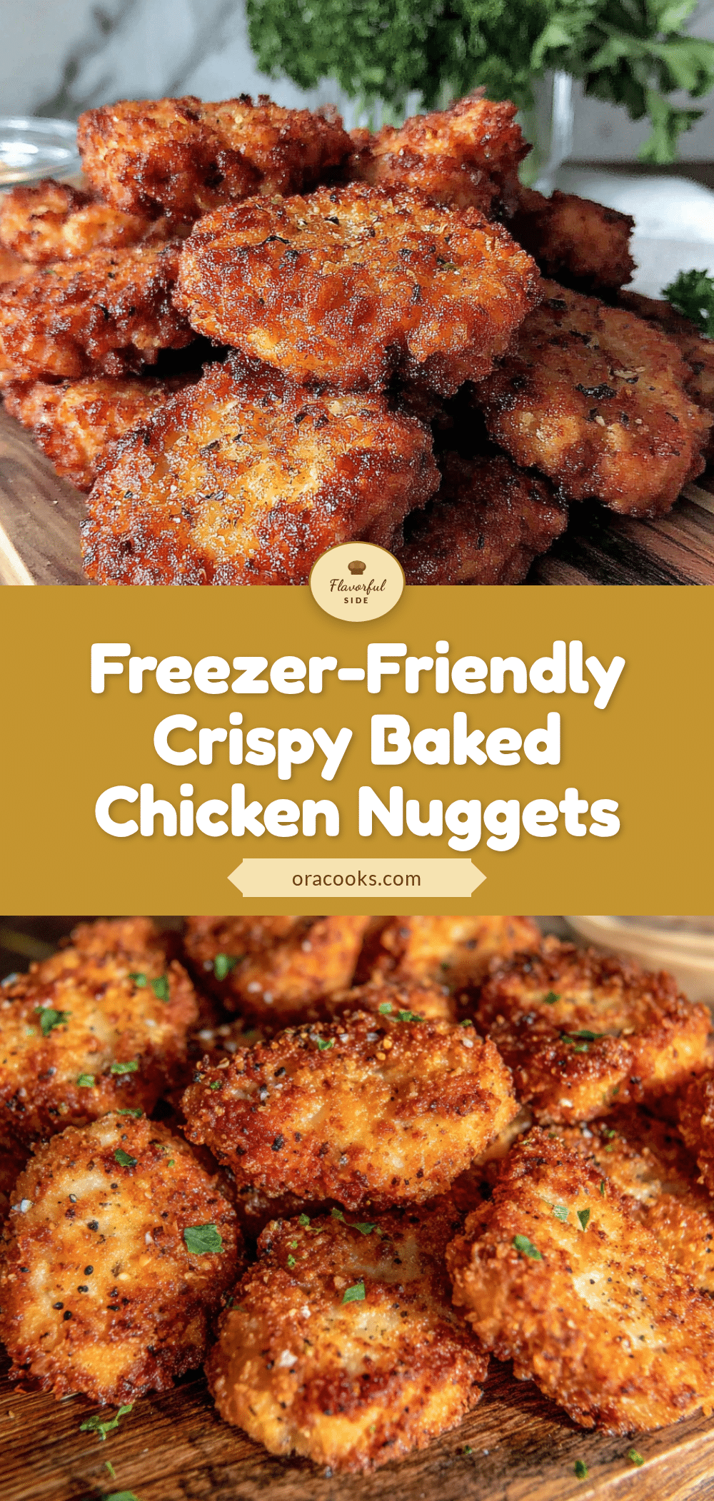 easy baked chicken tender lunchbox nuggets recipe