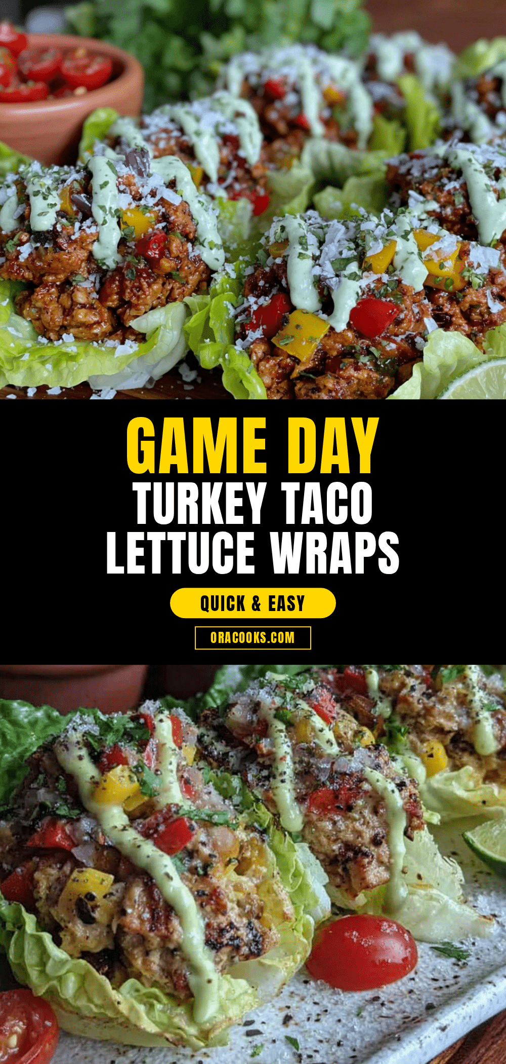 healthy turkey taco lettuce wraps recipe