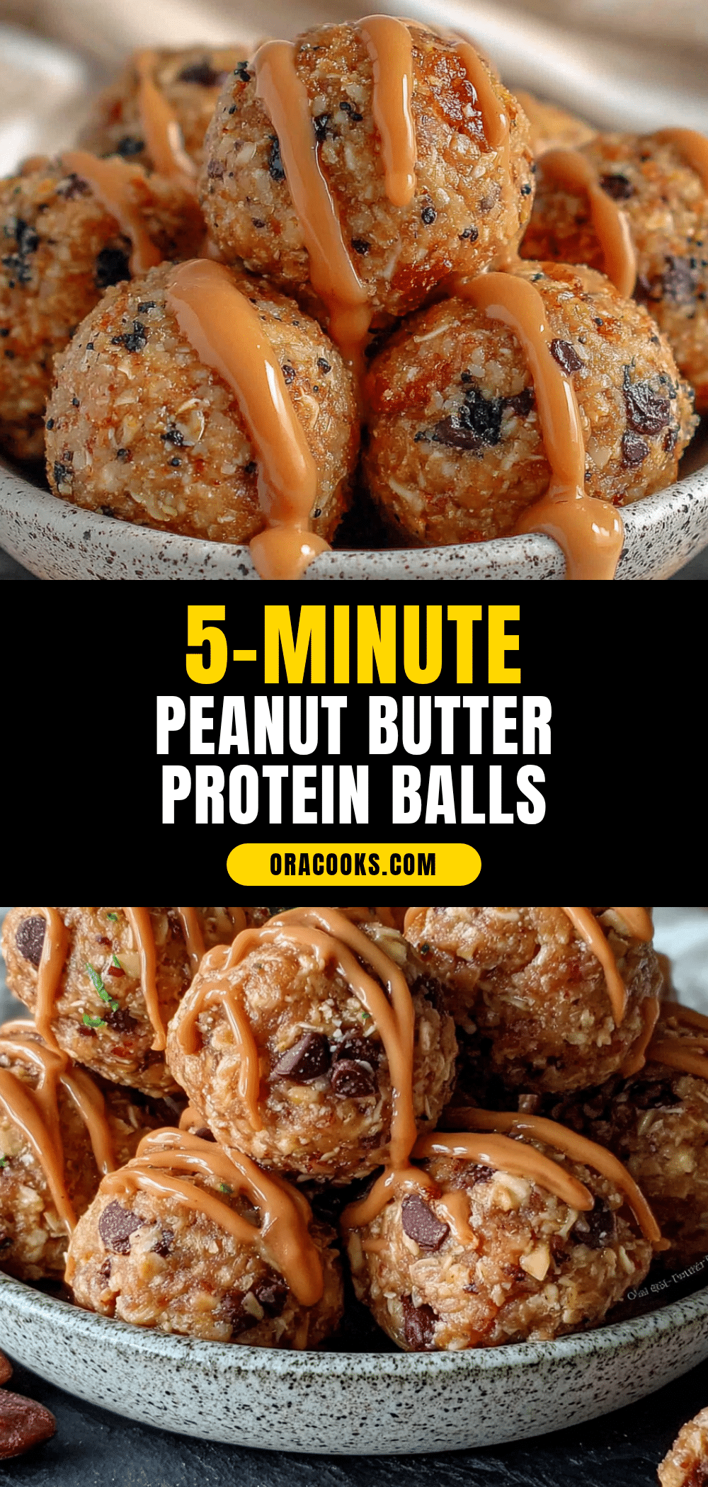 peanut butter protein energy balls recipe