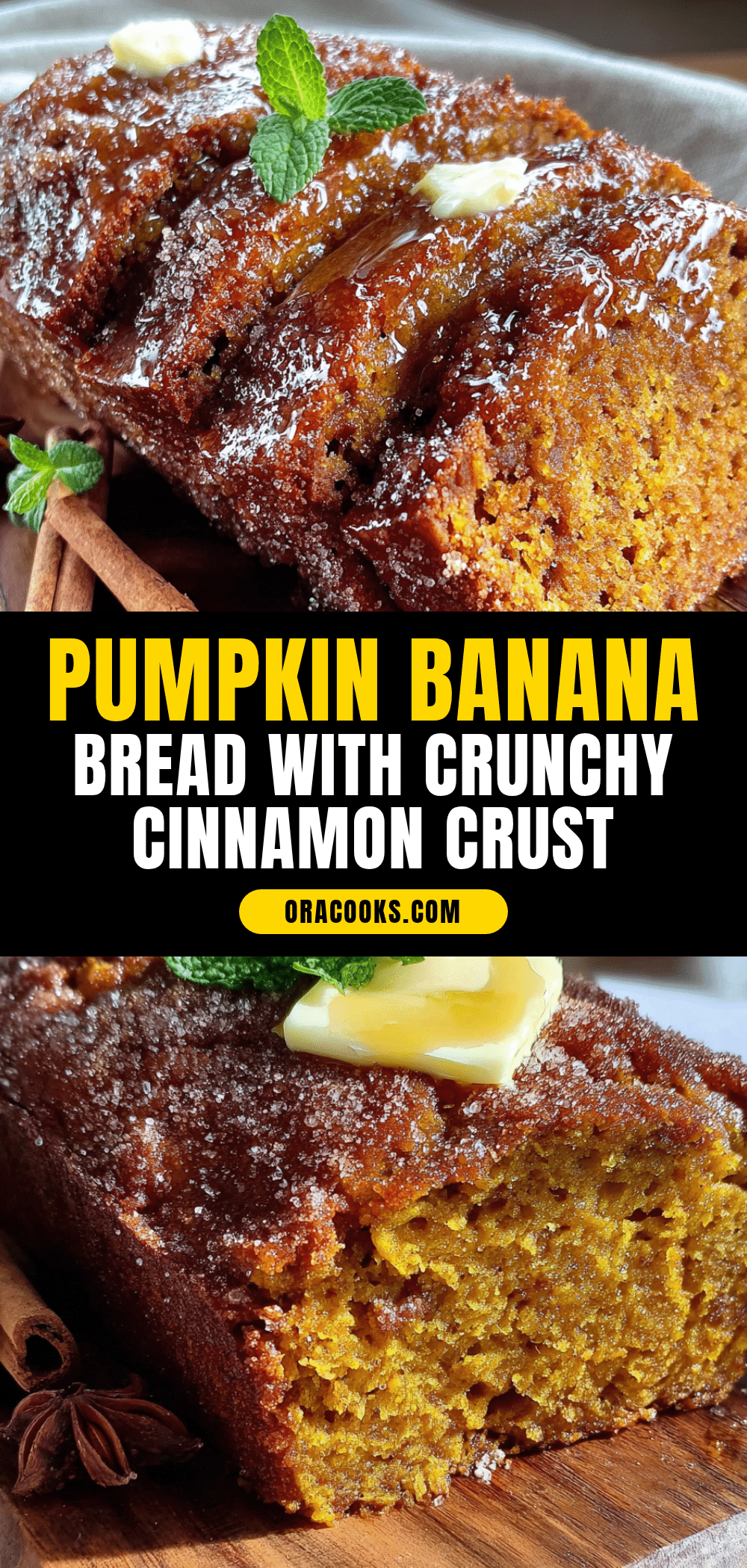 pumpkin banana bread recipe