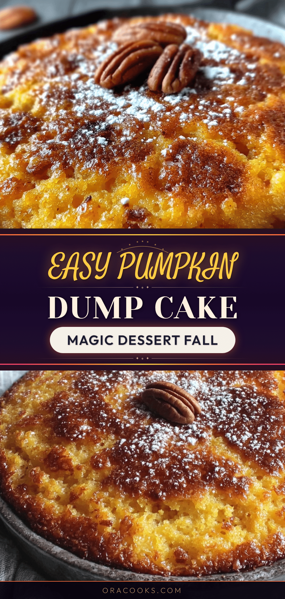 pumpkin dump cake recipe