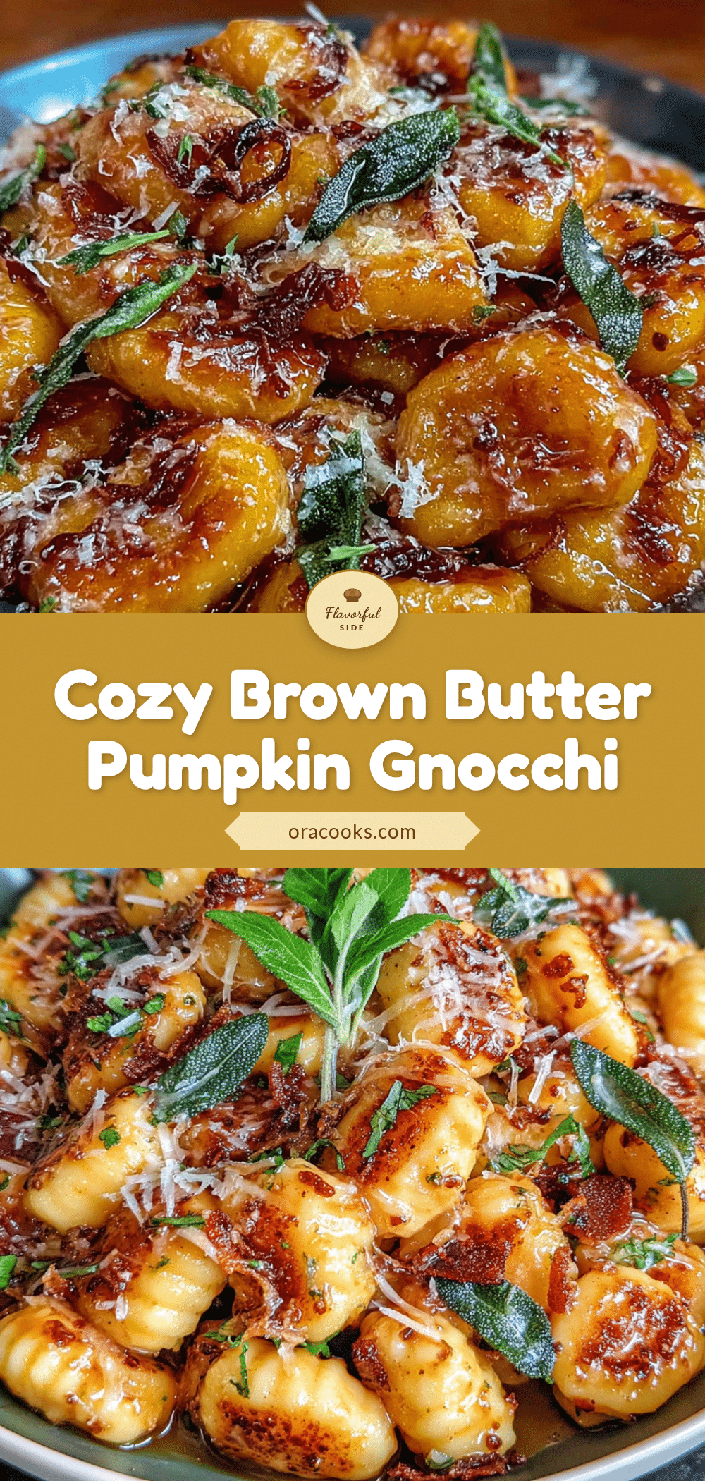 pumpkin gnocchi with brown butter sage sauce recipe