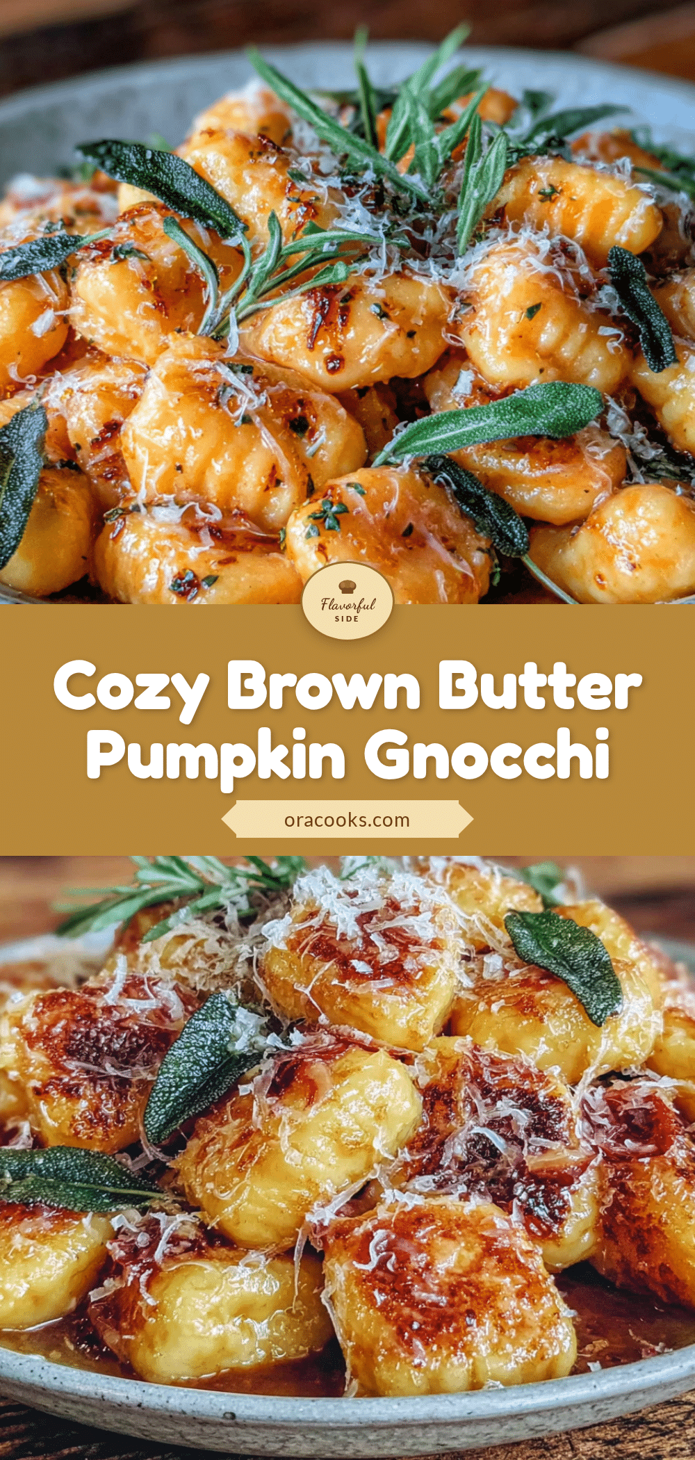 pumpkin gnocchi with brown butter sage sauce recipe