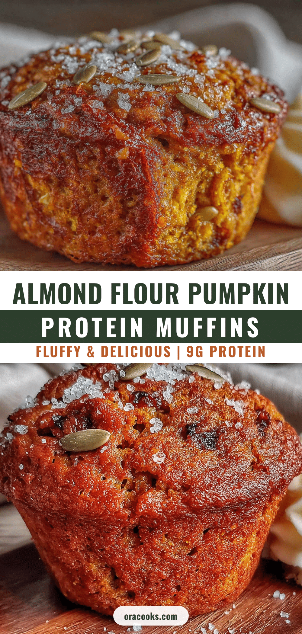 pumpkin protein muffins with almond flour recipe