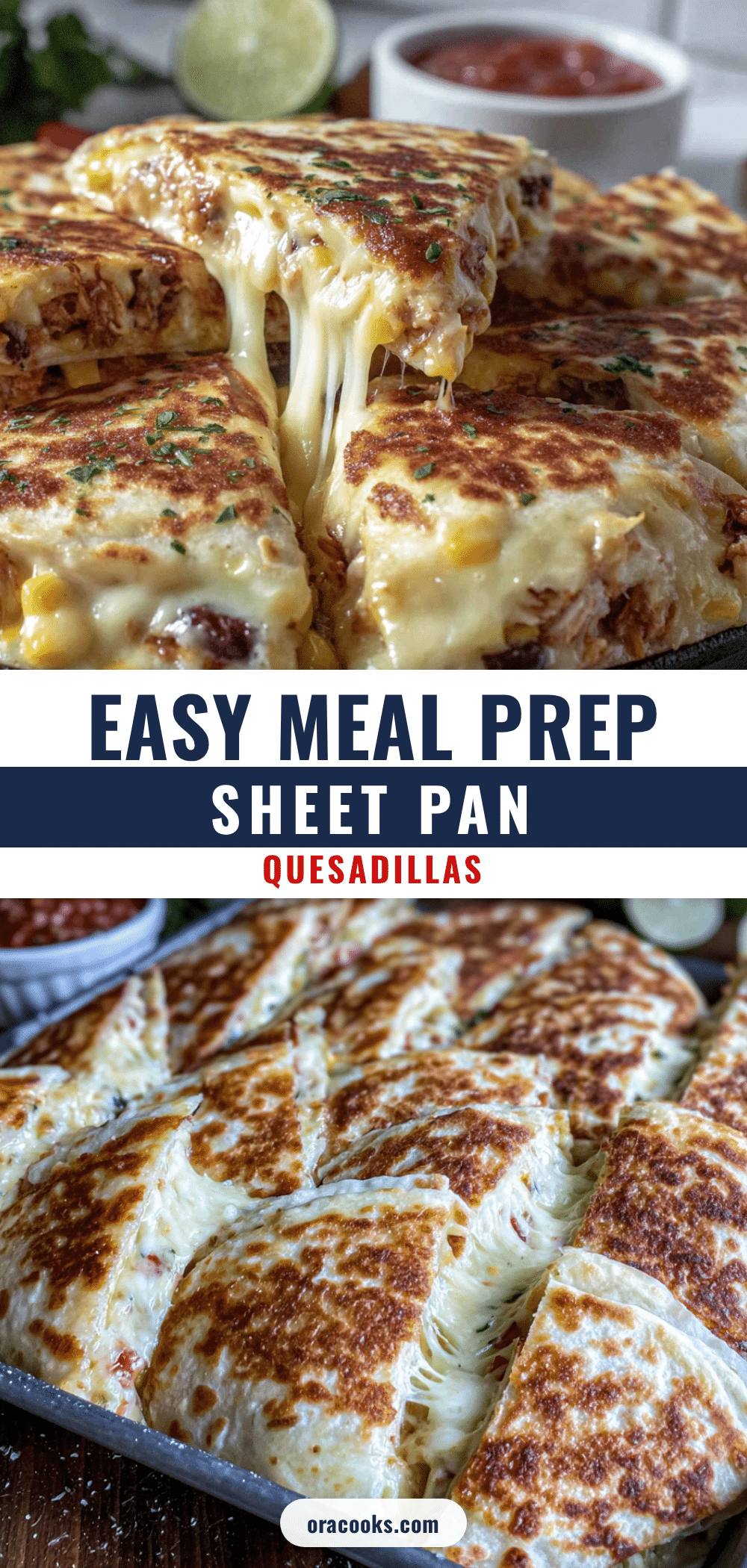 sheet pan quesadillas recipe