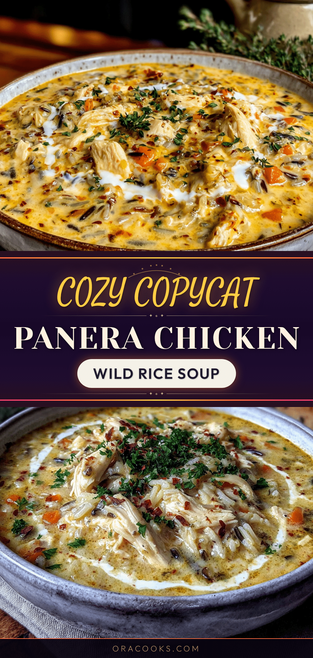 Copycat Panera chicken and wild rice soup recipe