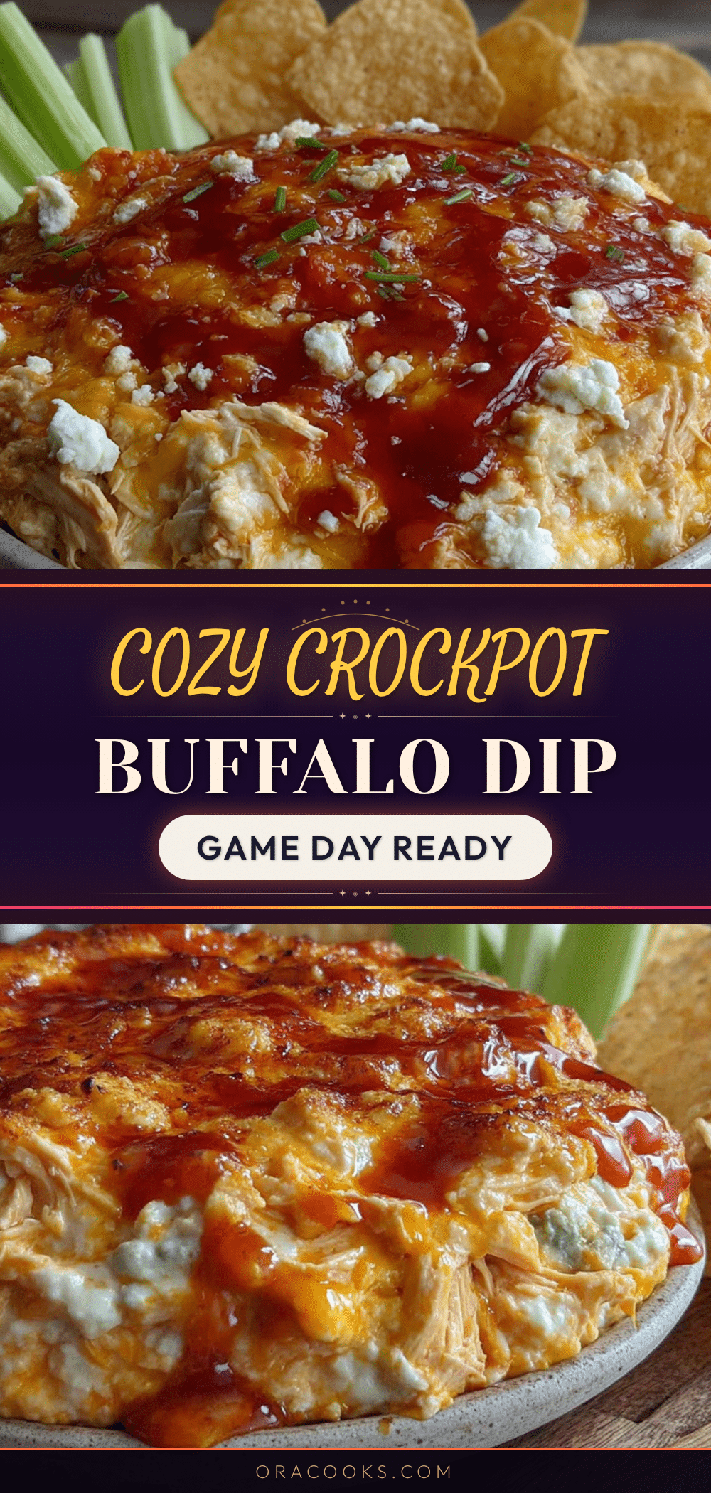 crockpot buffalo chicken dip recipe