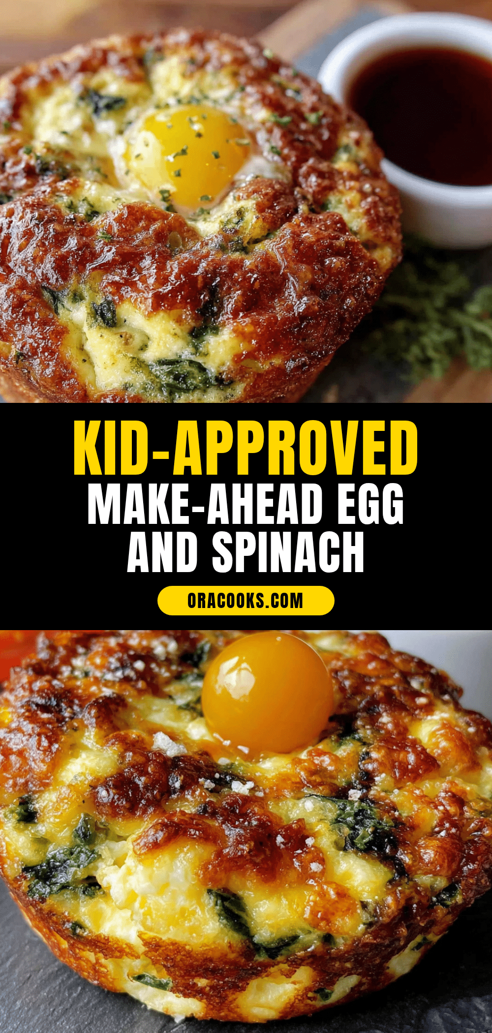 egg and spinach breakfast muffins recipe