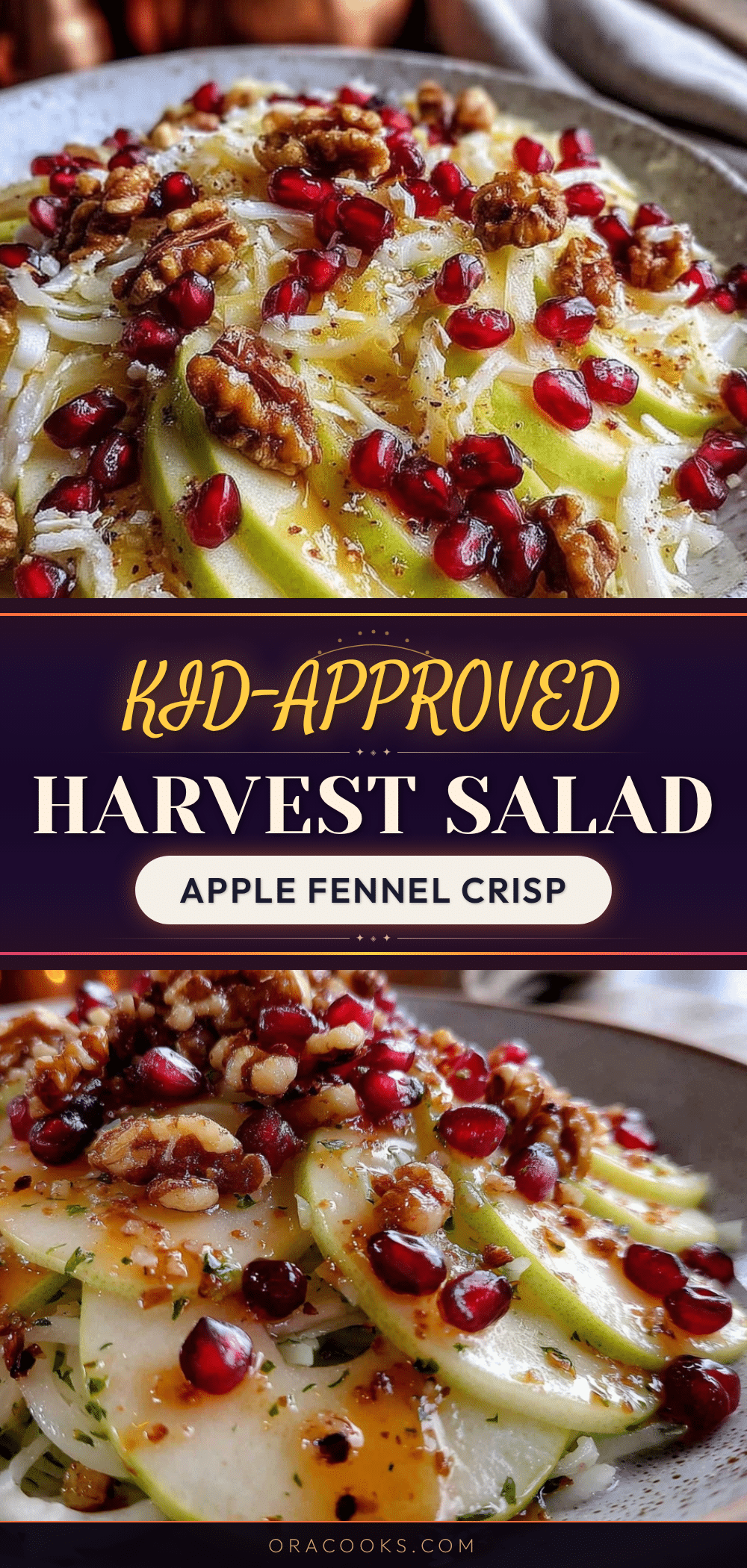 harvest apple fennel salad recipe