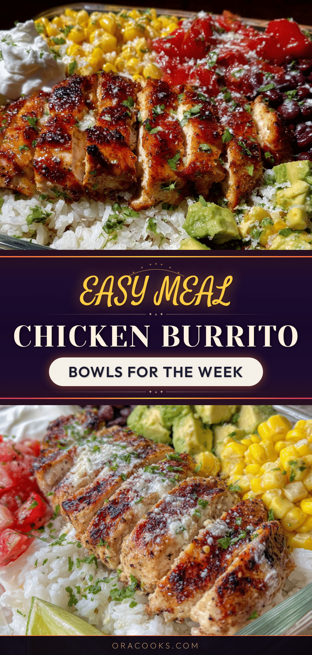 meal prep chicken burrito bowls recipe