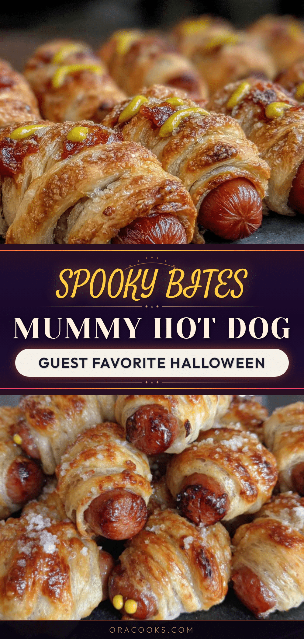 mummy hot dog bites recipe
