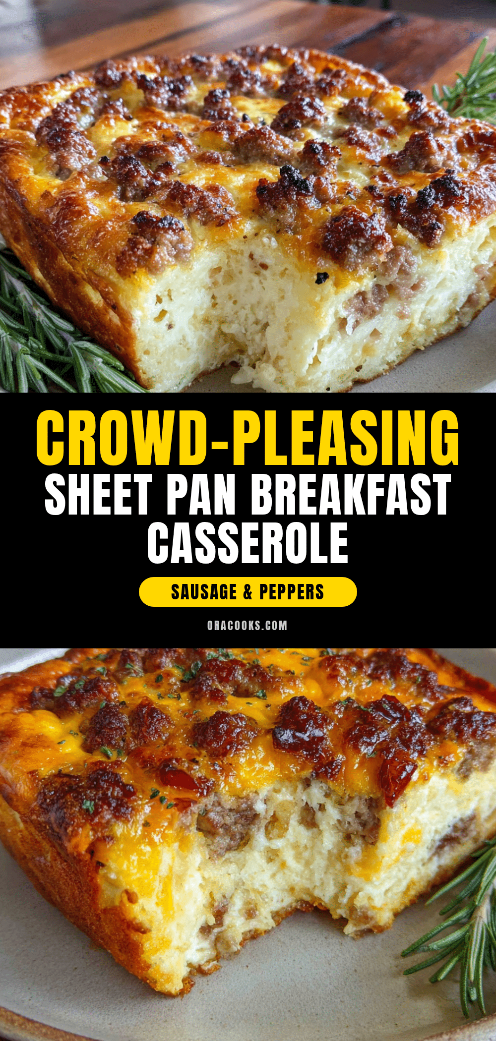 sheet pan breakfast casserole recipe