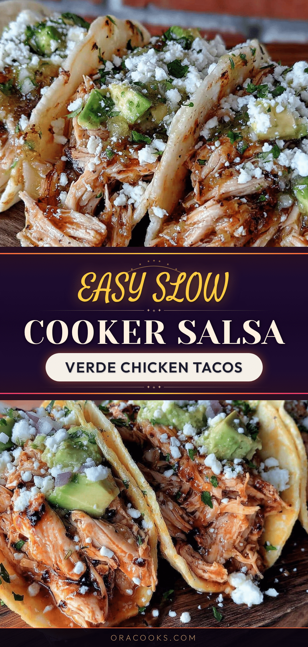 slow cooker salsa verde chicken tacos recipe