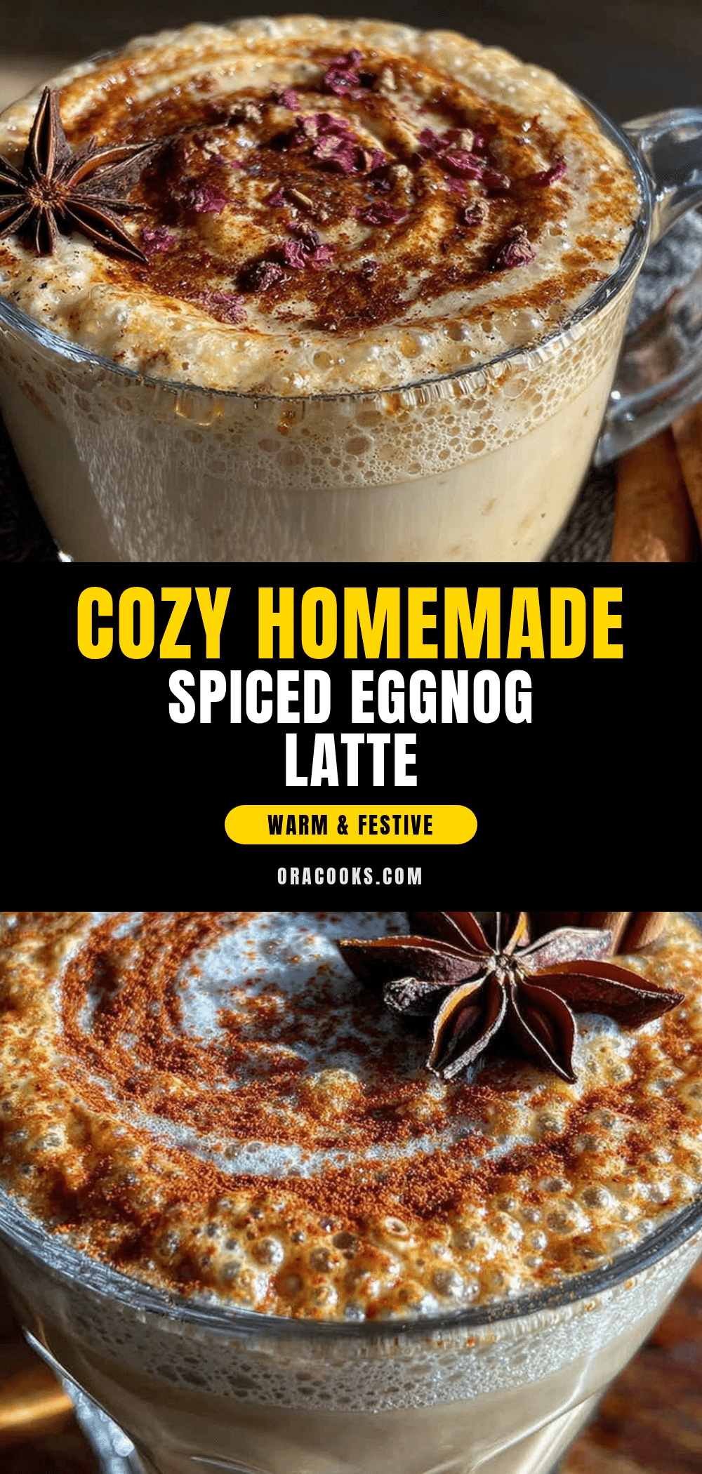 spiced eggnog latte recipe
