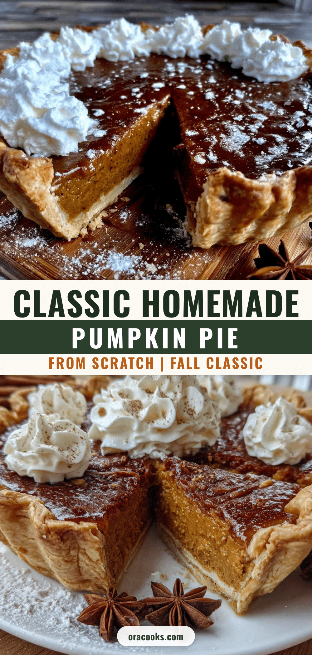classic homemade pumpkin pie recipe