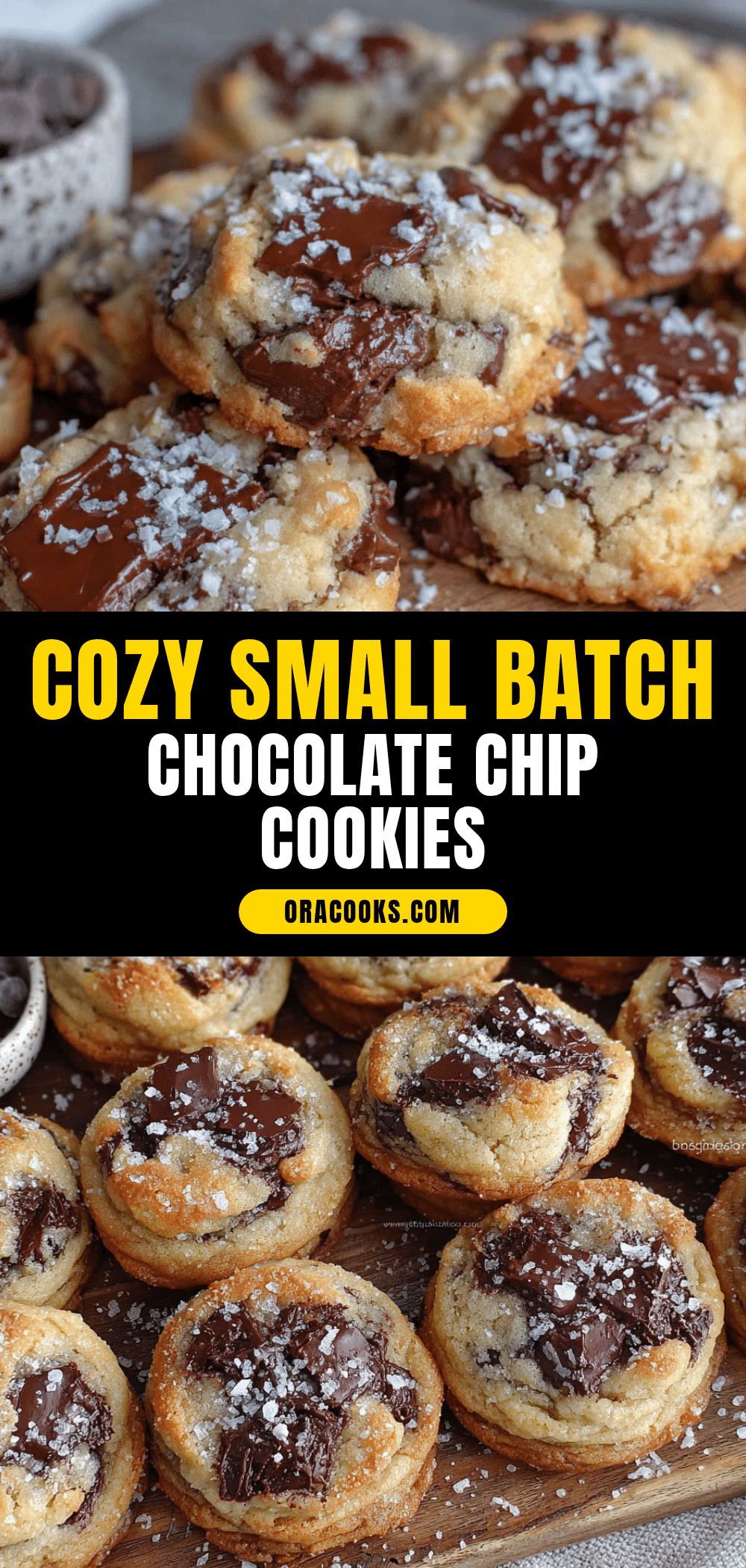 cozy small batch chocolate chip cookies recipe