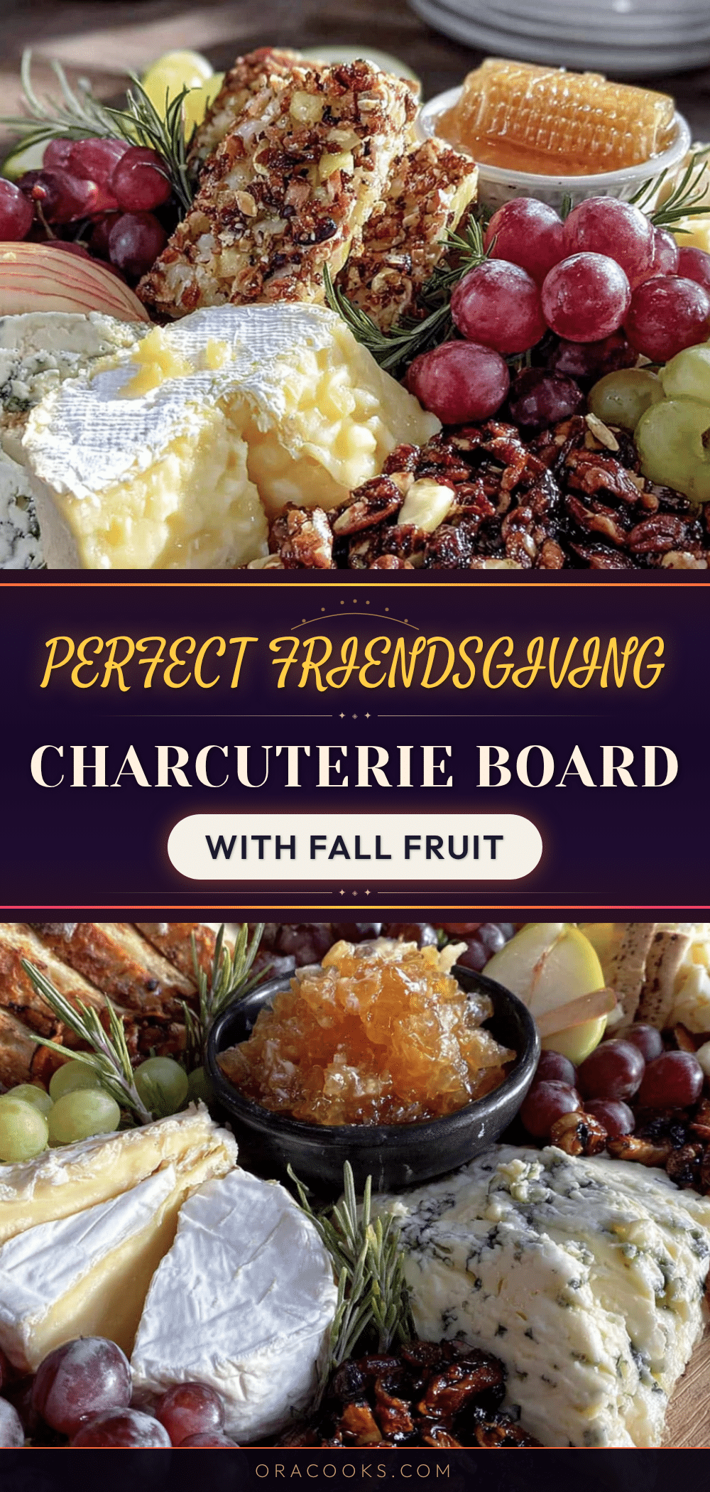 Friendsgiving Charcuterie Board with Fall Fruit recipe