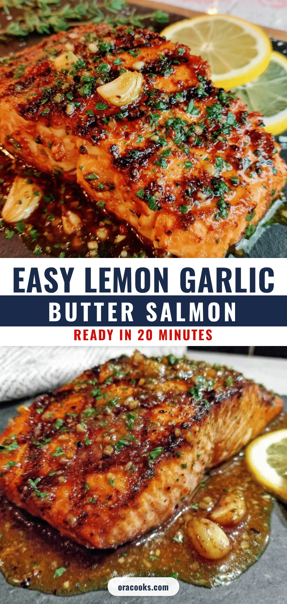 lemon garlic butter salmon recipe