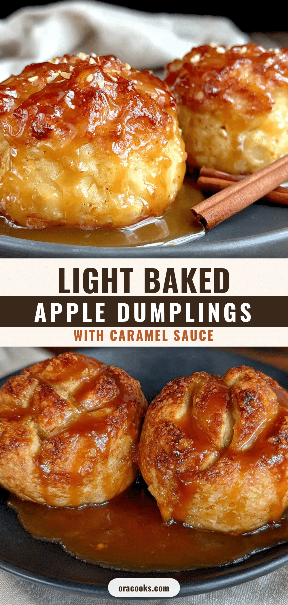 light baked apple dumplings recipe