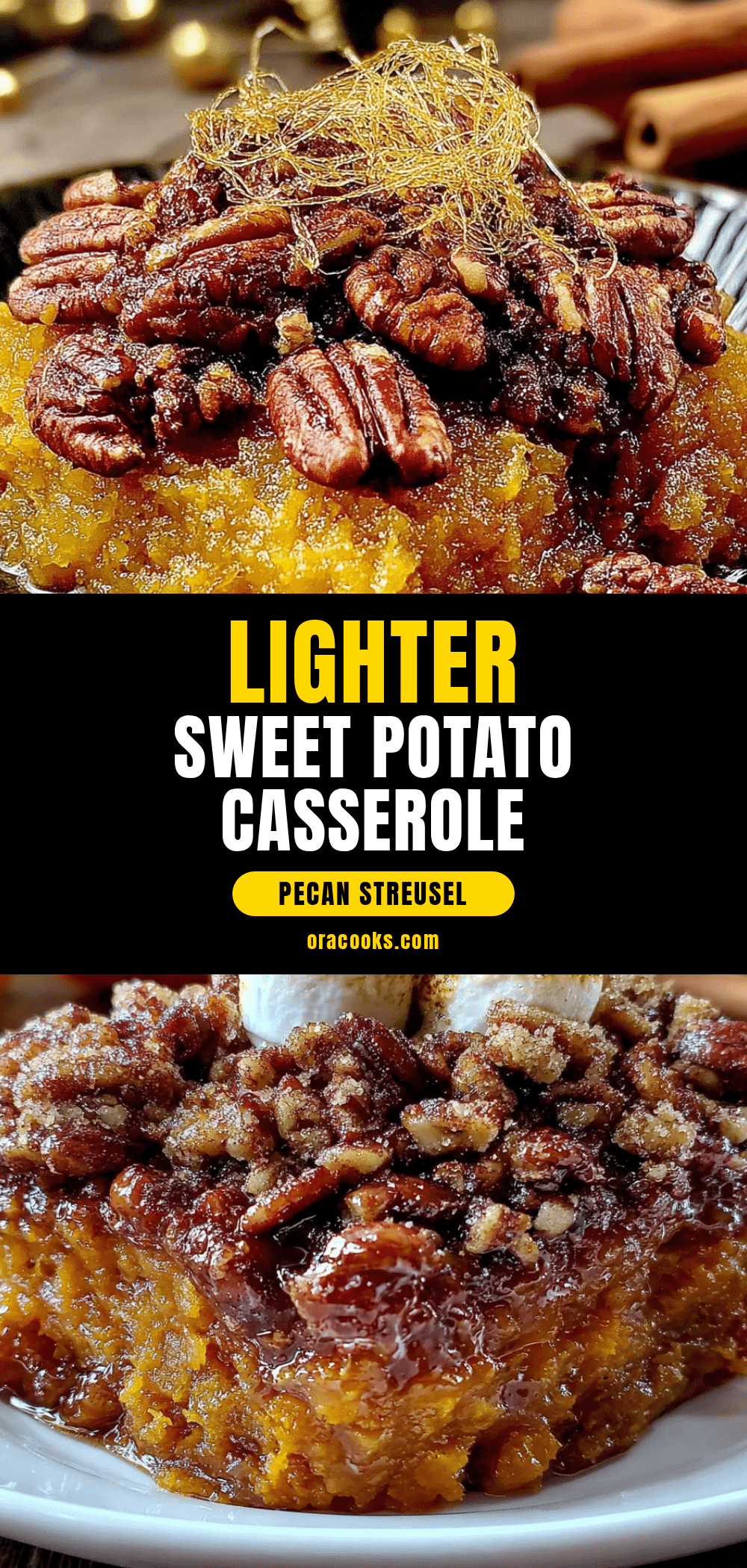 lighter crockpot sweet potato casserole recipe