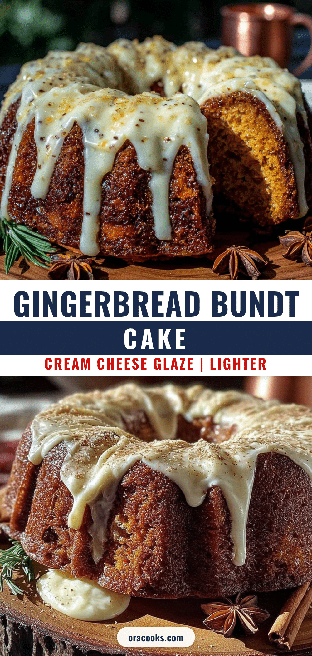 lighter gingerbread bundt cake recipe